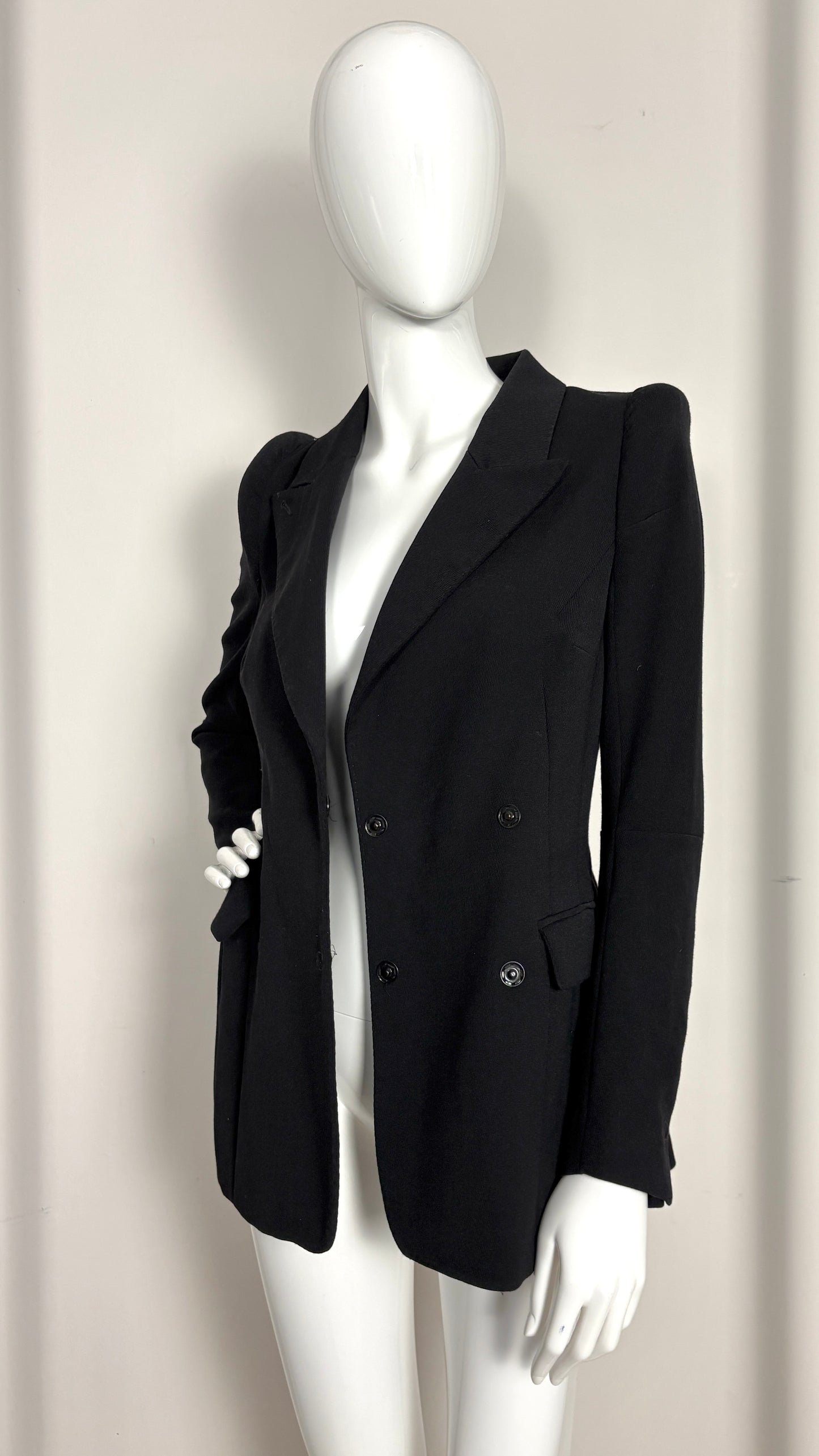Margiela X H&M exaggerated shoulder suit