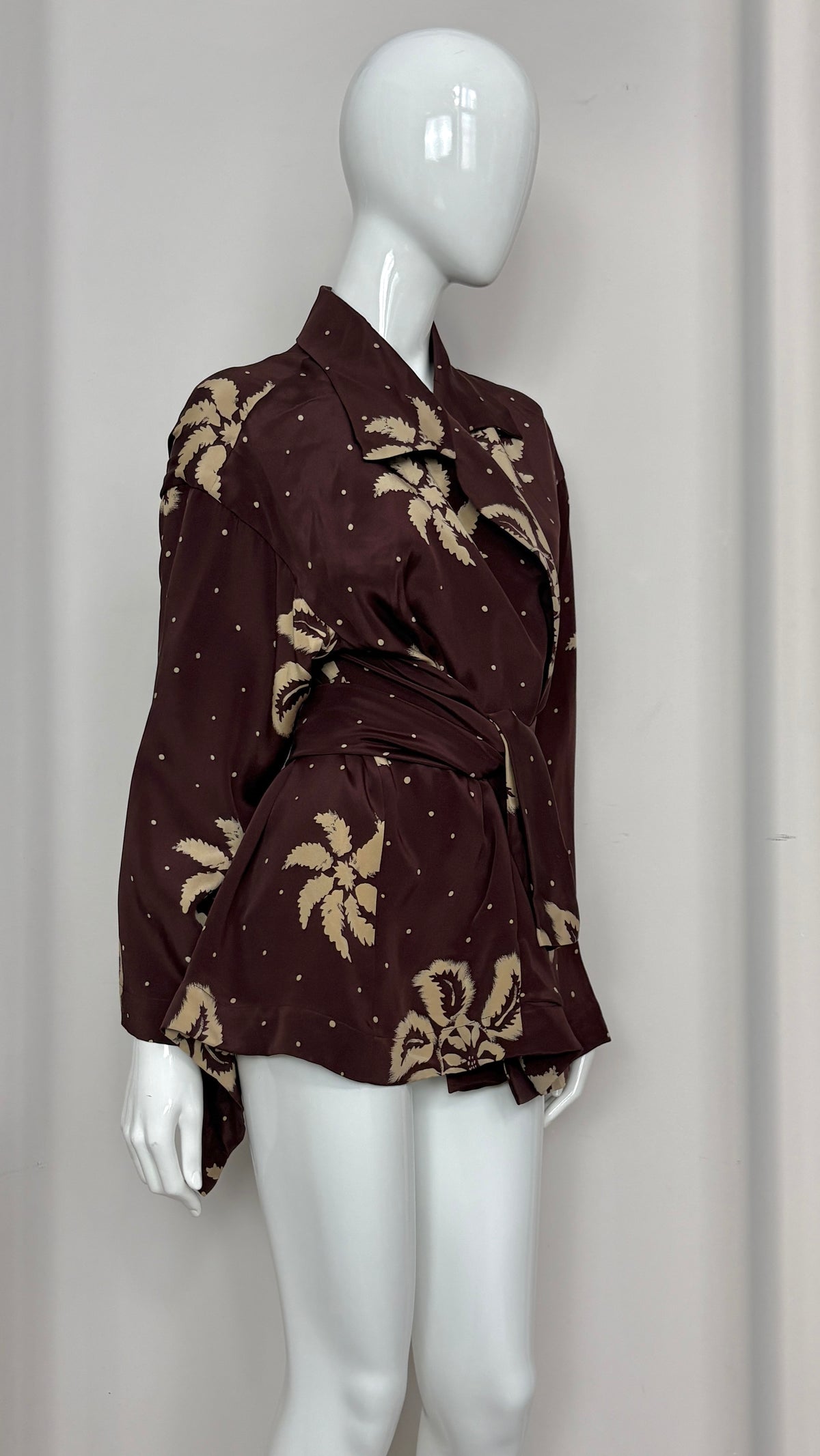 Issey Miyake early 2000's floral kimono jacket