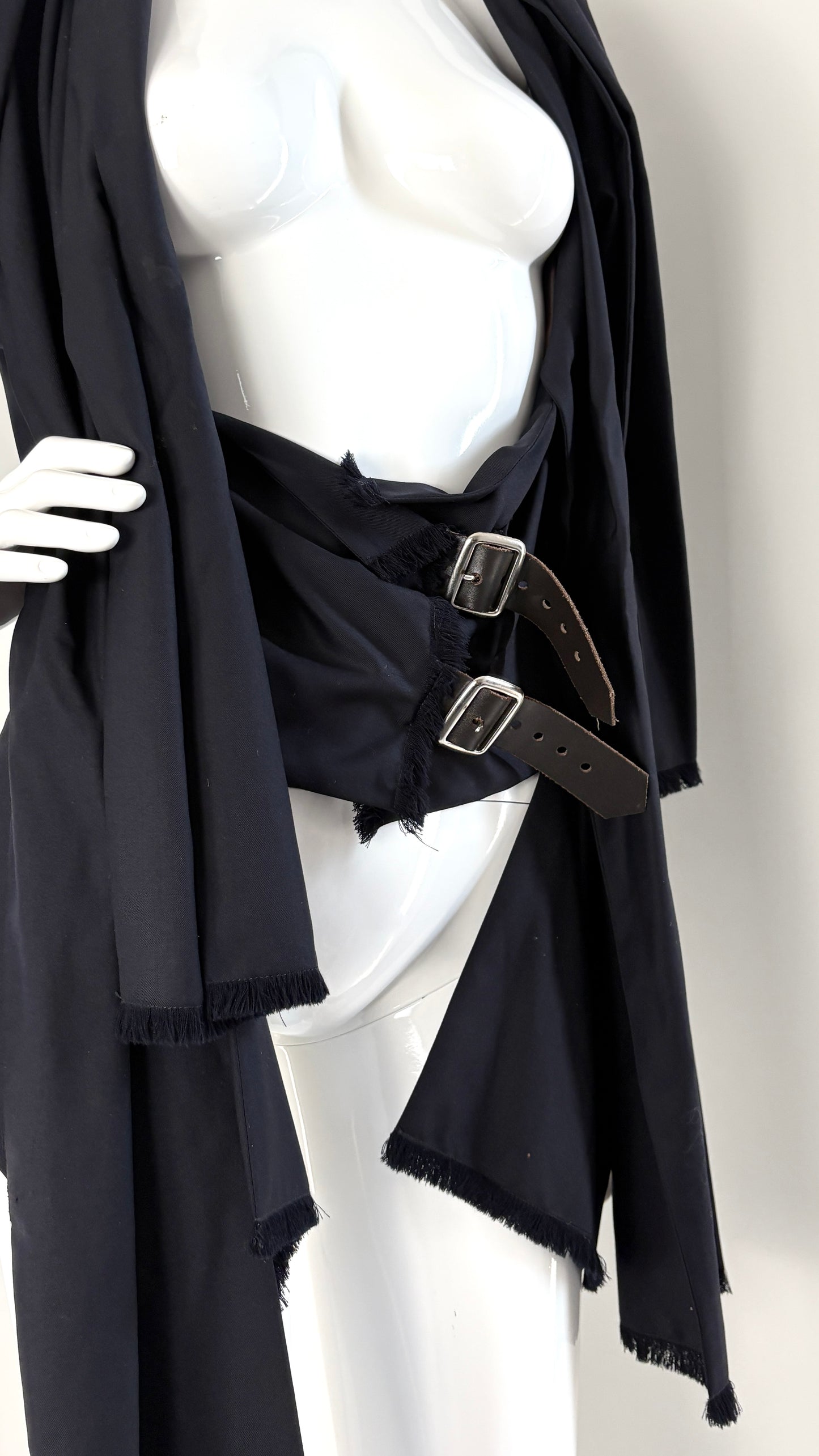 Vivienne Westwood jacket with integrated waistcoat and wraps