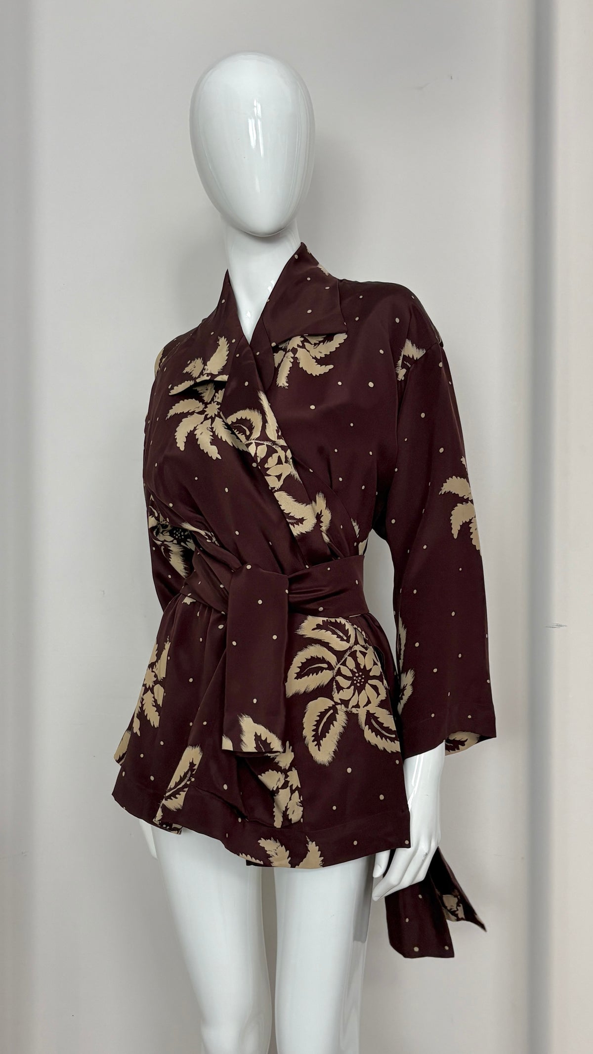 Issey Miyake early 2000's floral kimono jacket