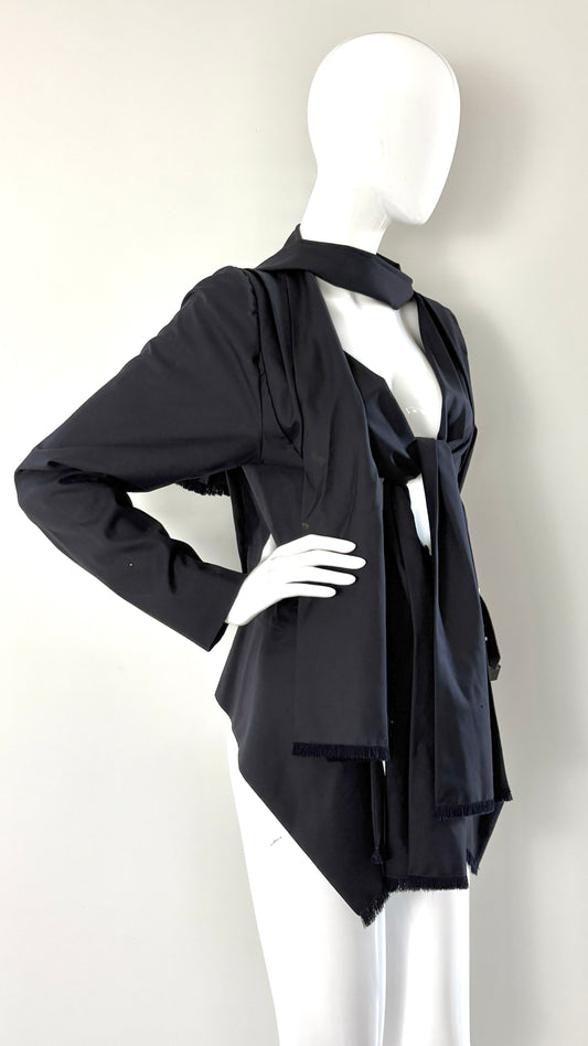 Vivienne Westwood jacket with integrated waistcoat and wraps