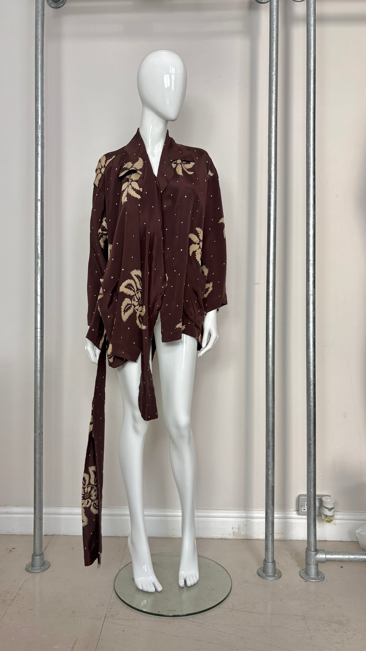 Issey Miyake early 2000's floral kimono jacket