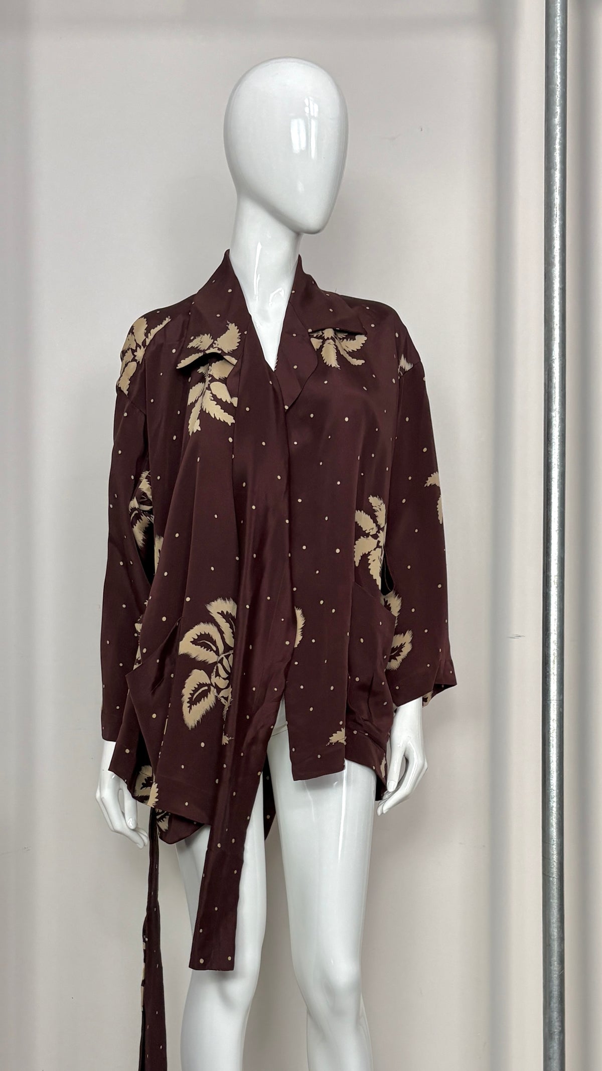 Issey Miyake early 2000's floral kimono jacket