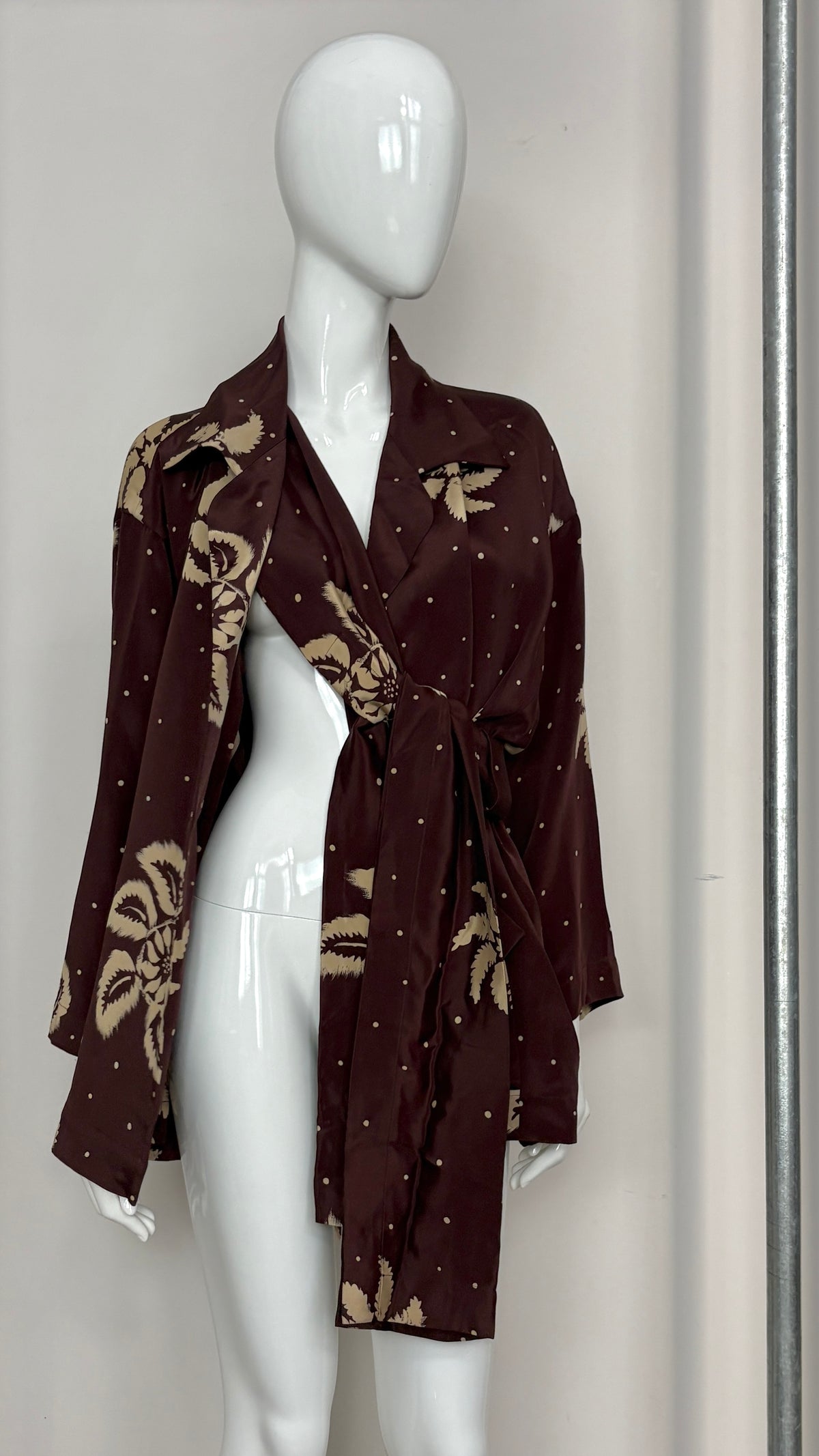 Issey Miyake early 2000's floral kimono jacket
