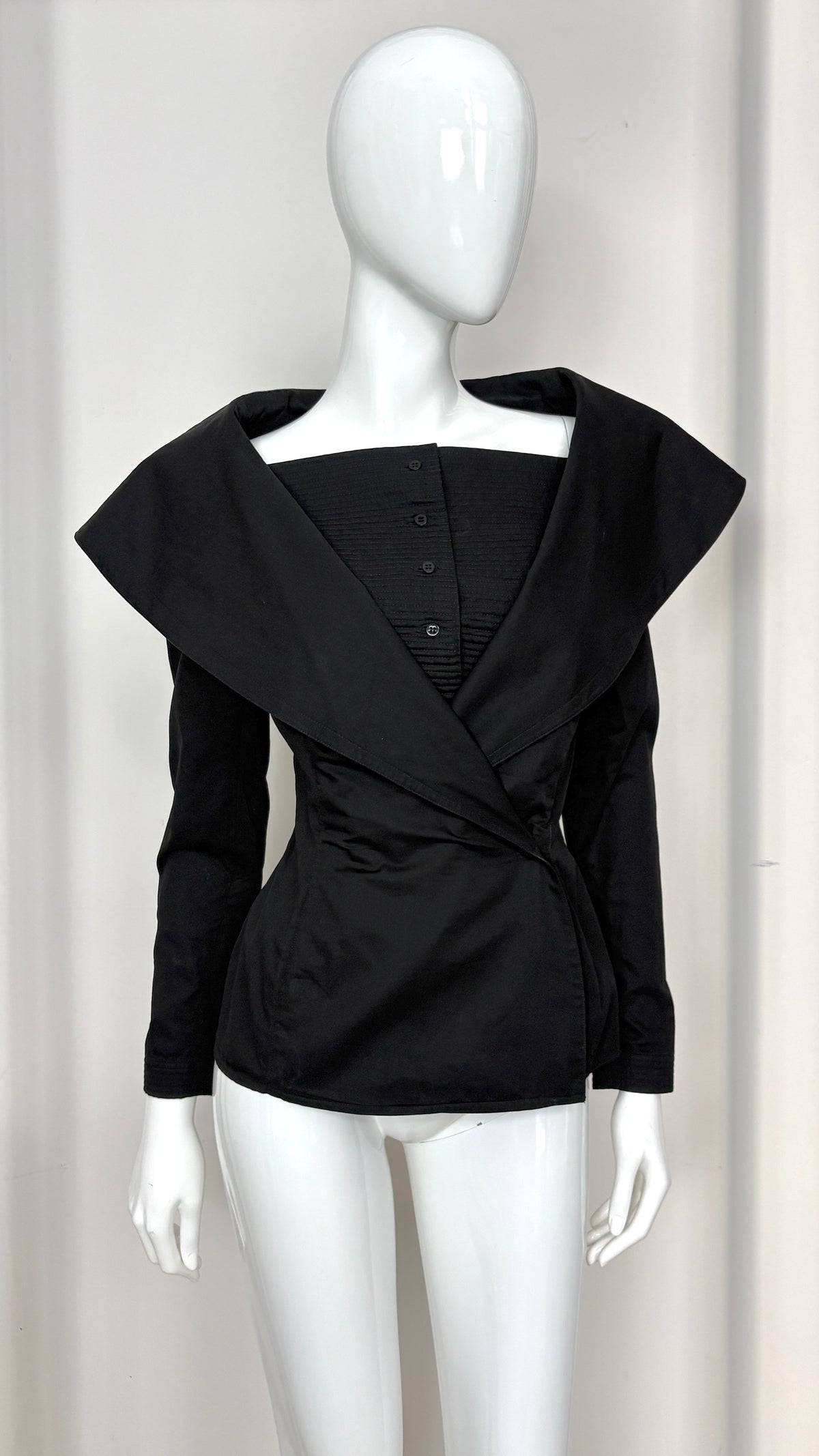 Claude Montana double layer structured jacket