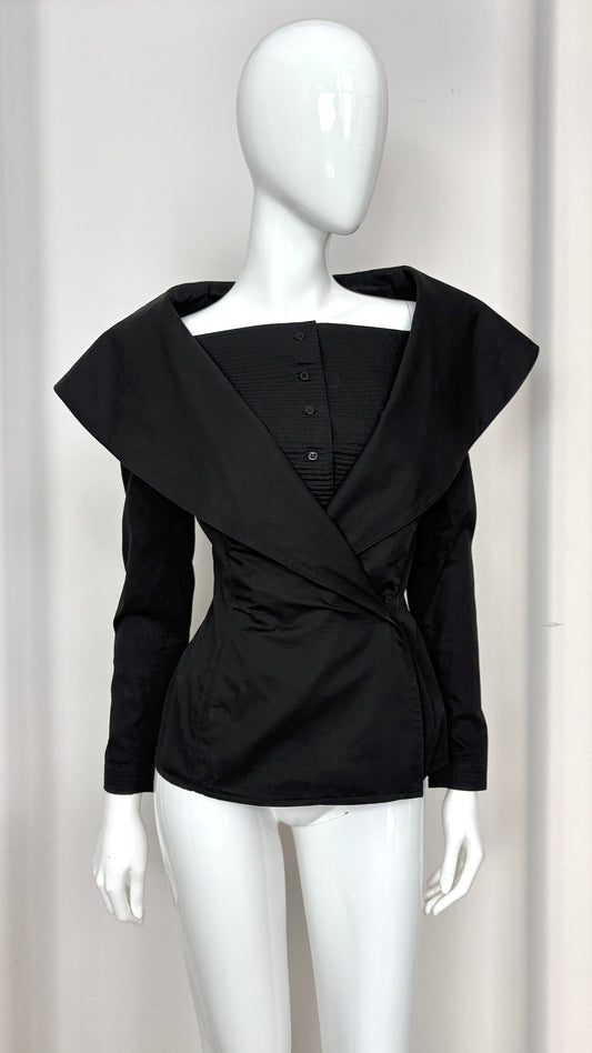 Claude Montana double layer structured jacket
