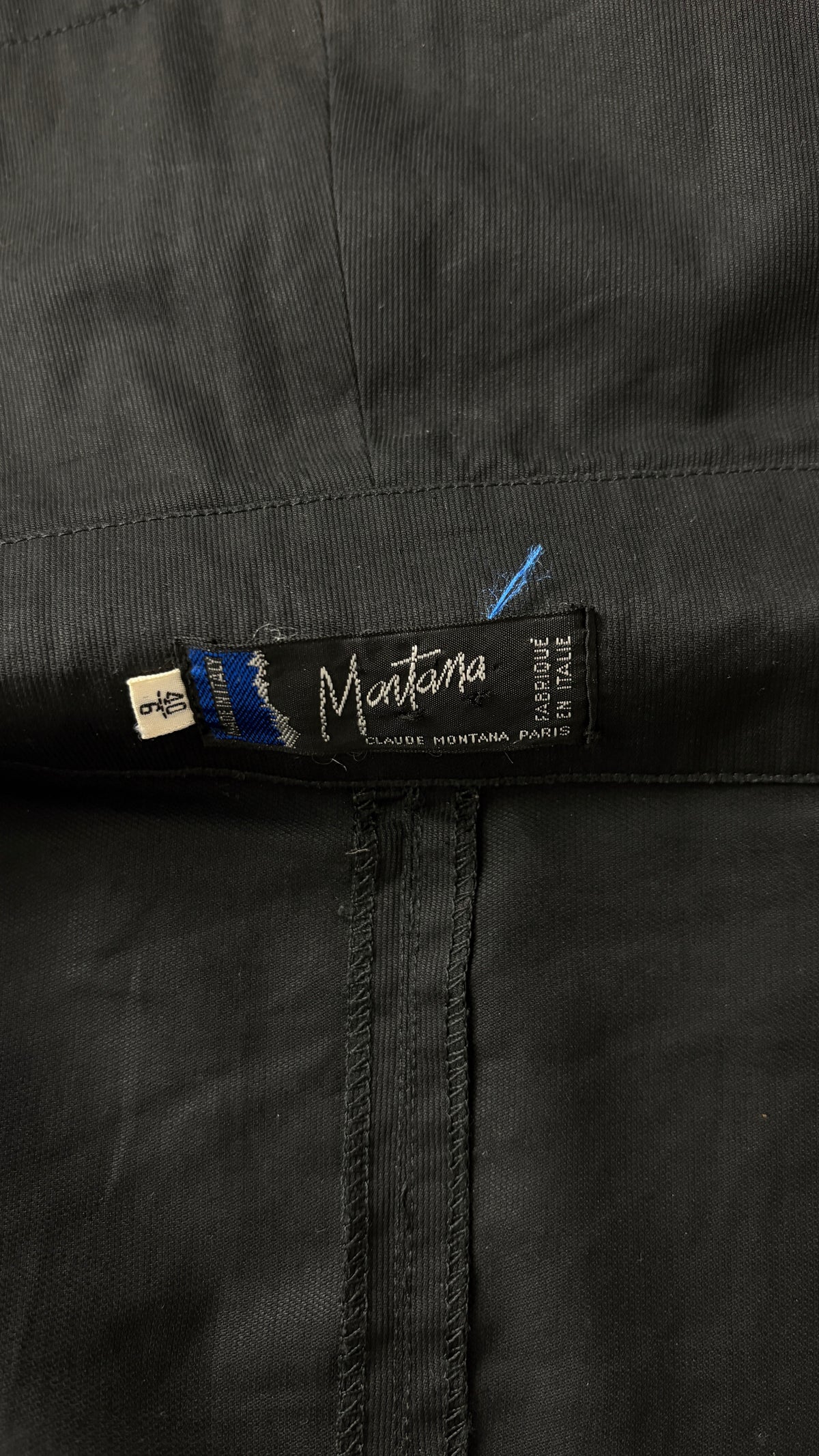Claude Montana double layer structured jacket