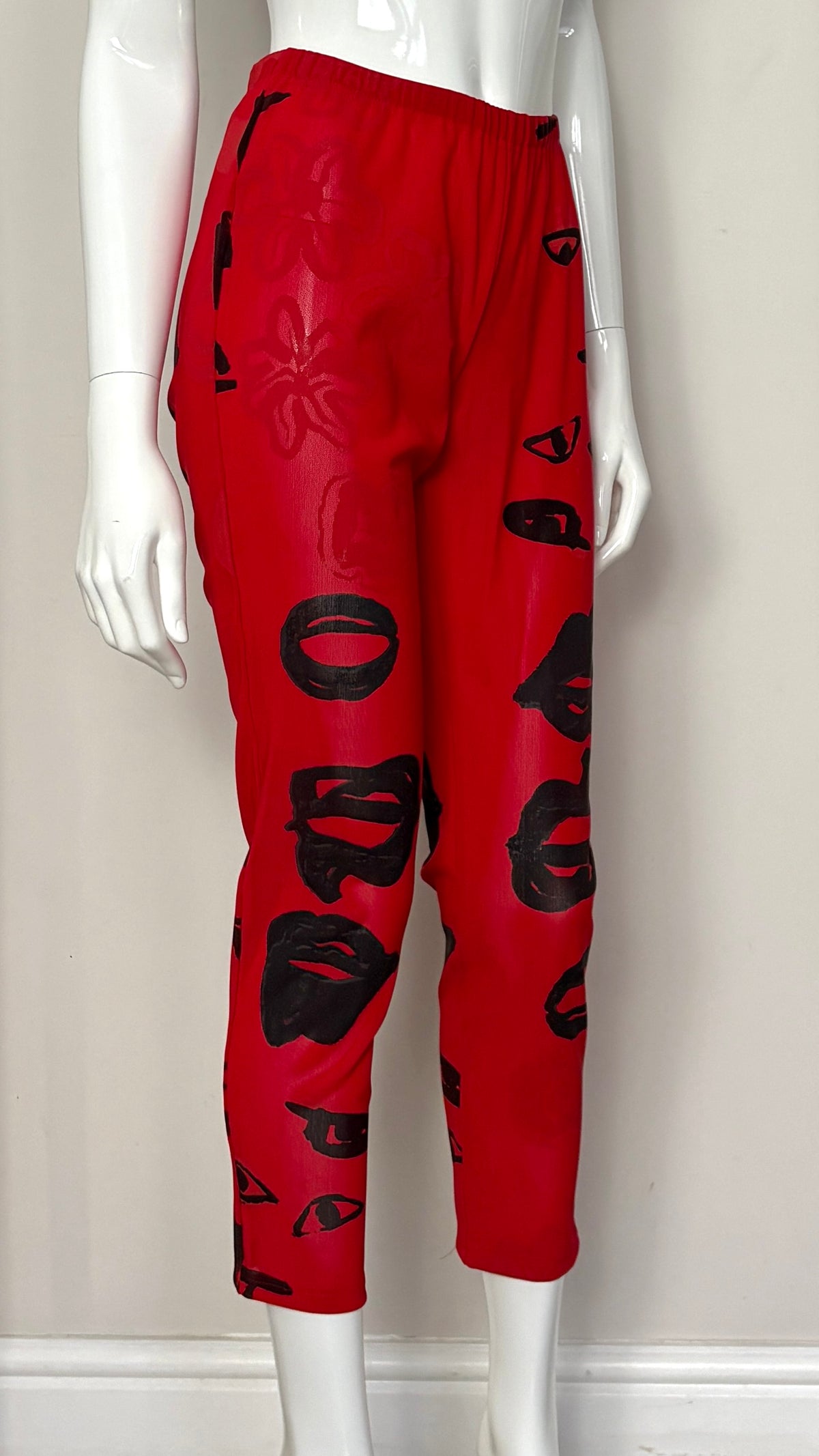 Comme des Garcons A/W 2000 printed leggings