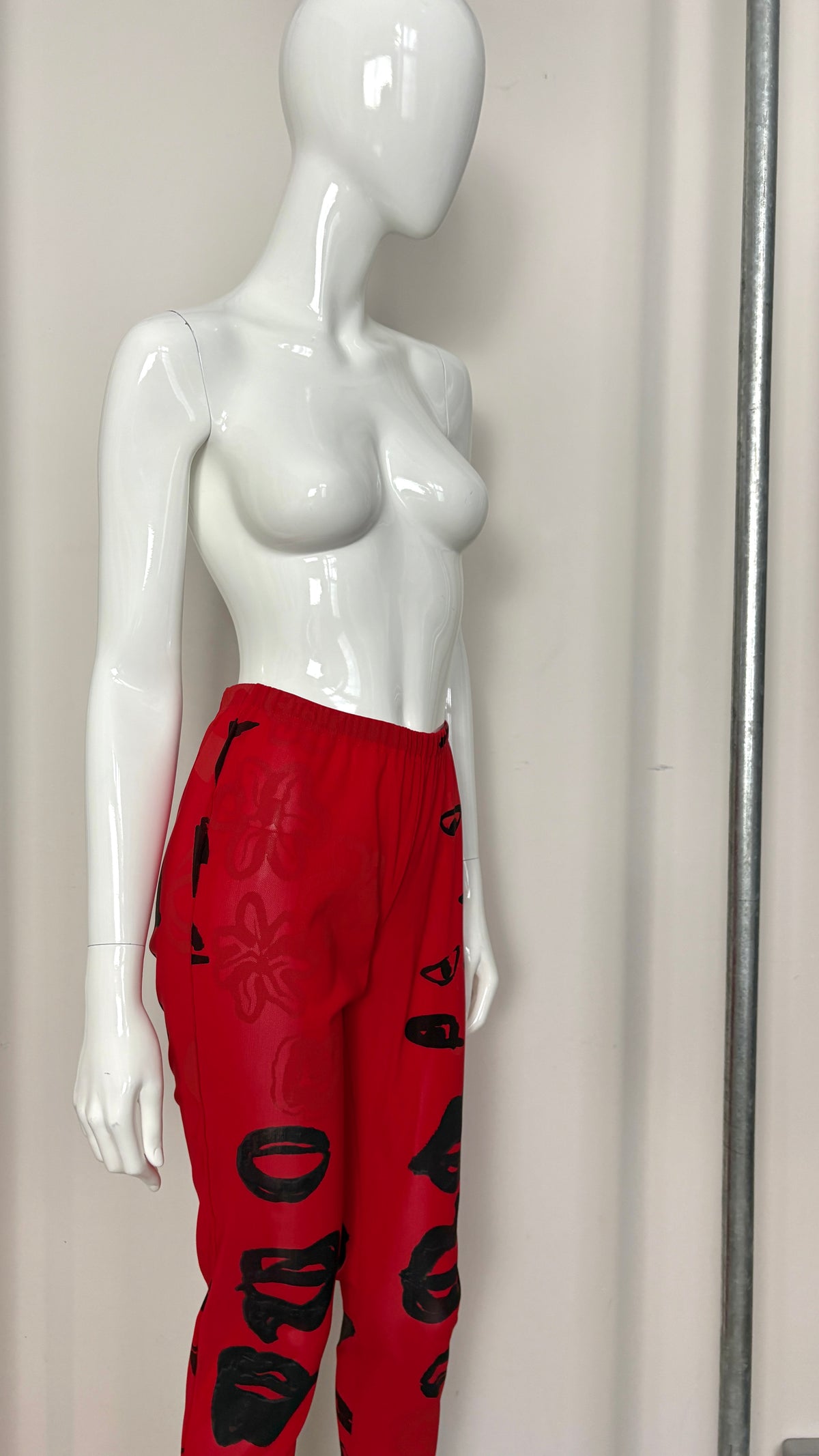 Comme des Garcons A/W 2000 printed leggings