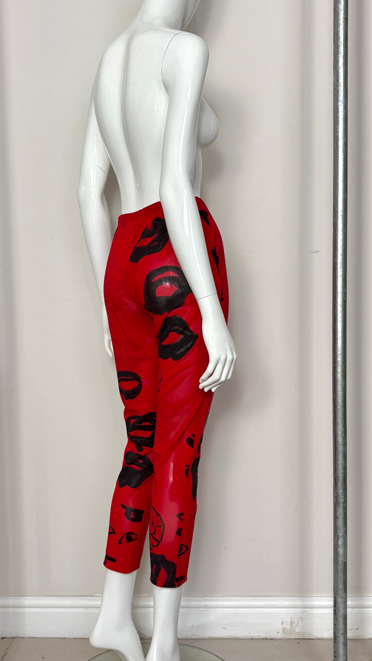 Comme des Garcons A/W 2000 printed leggings