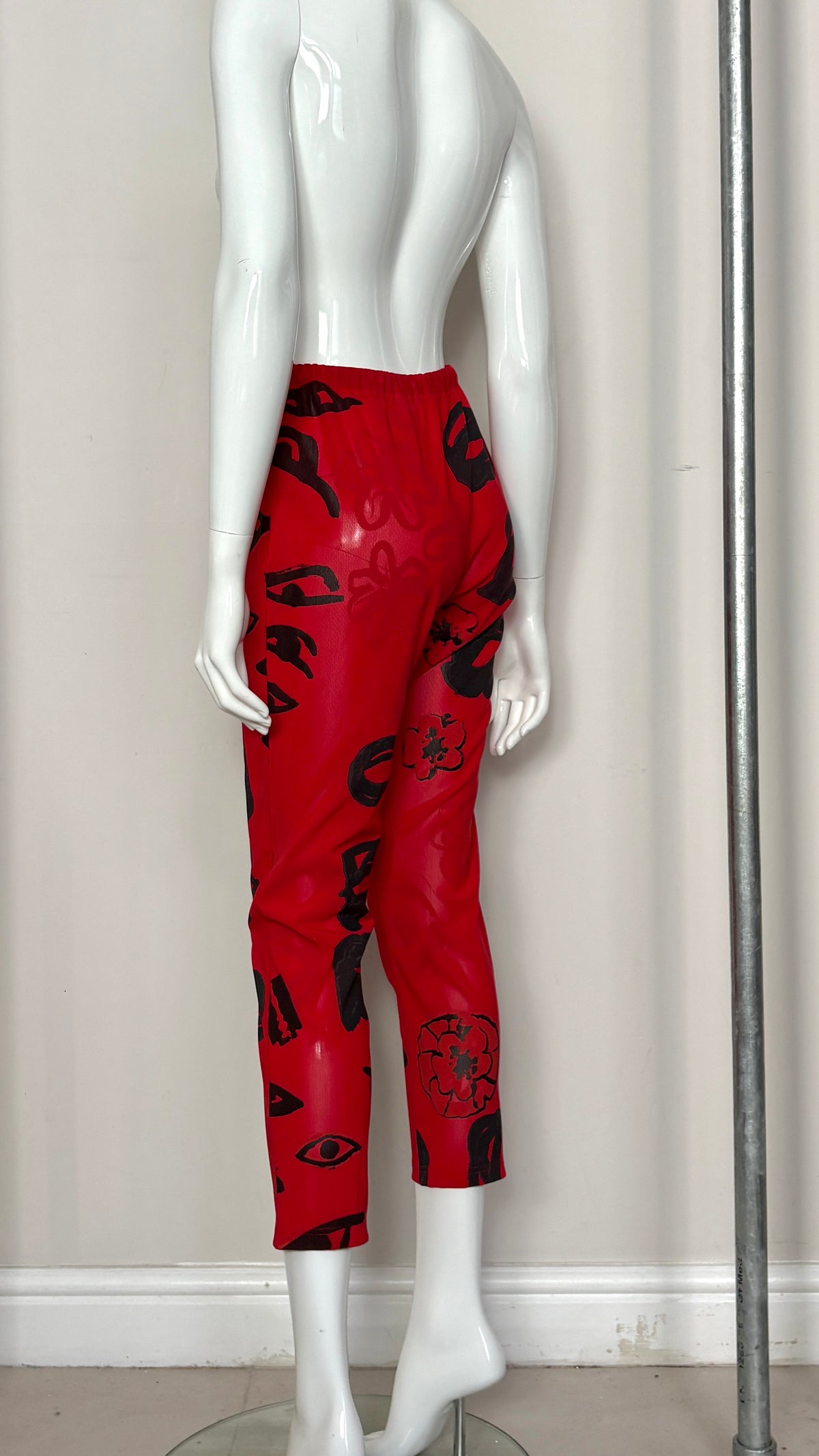 Comme des Garcons A/W 2000 printed leggings