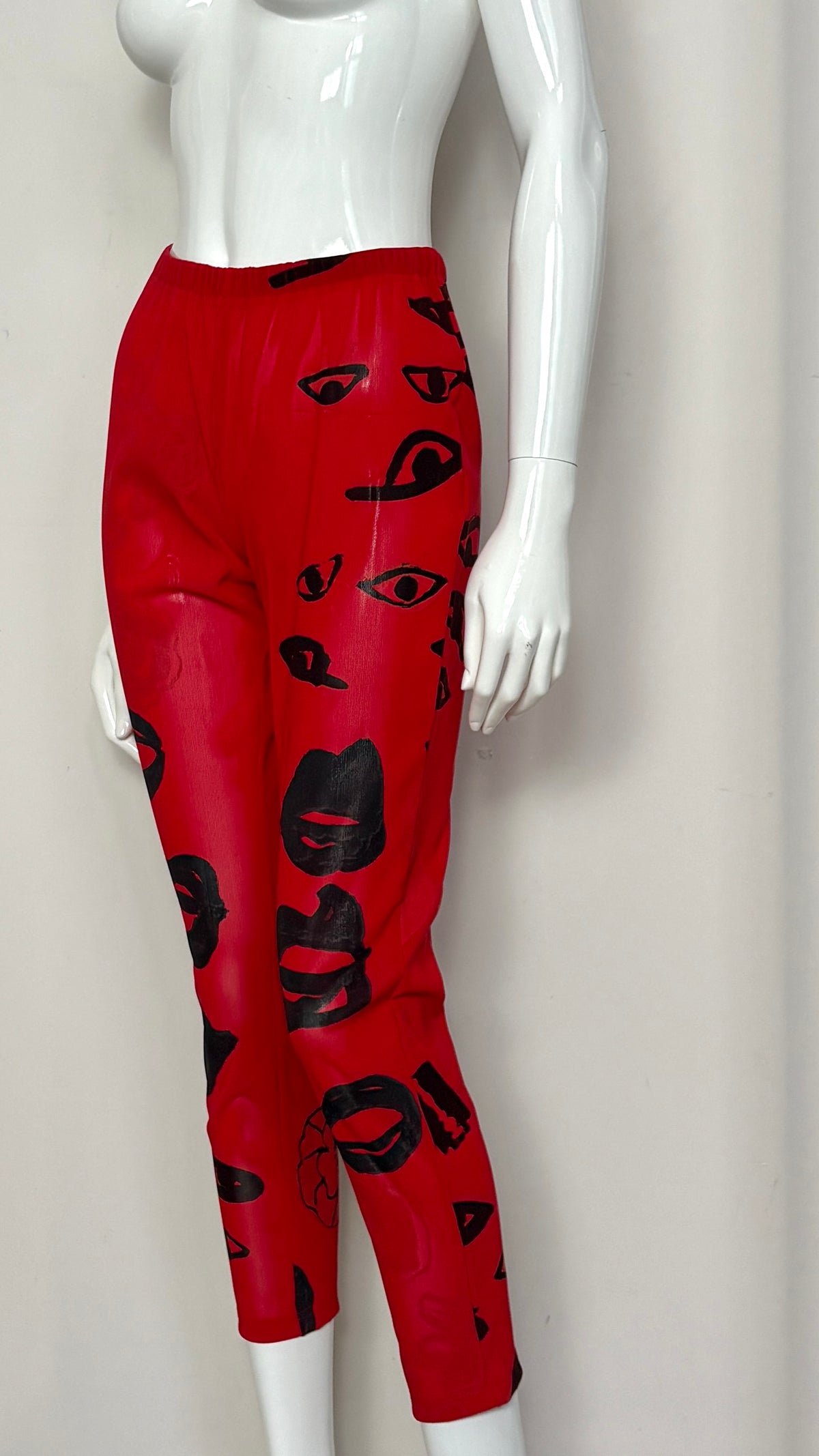 Comme des Garcons A/W 2000 printed leggings