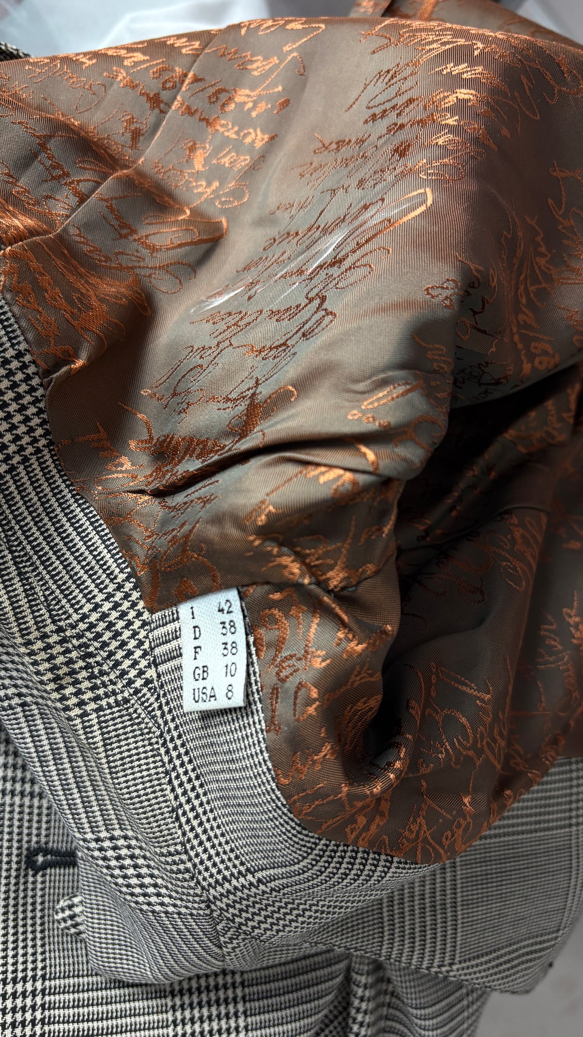 Jean Paul Gaultier jacket with integrated waistcoat