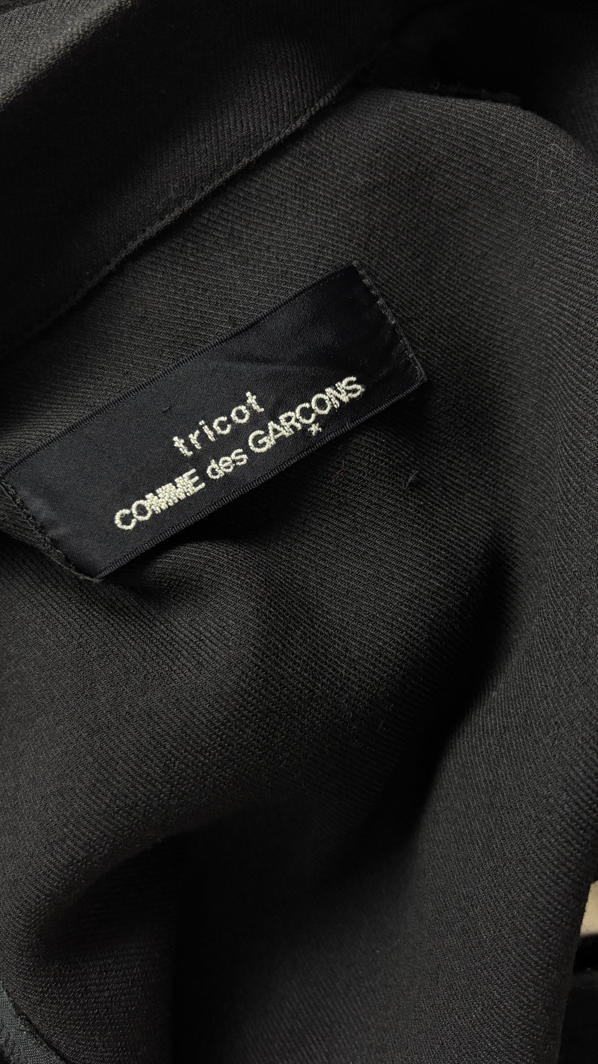 Comme des Garcons tricot collar dress