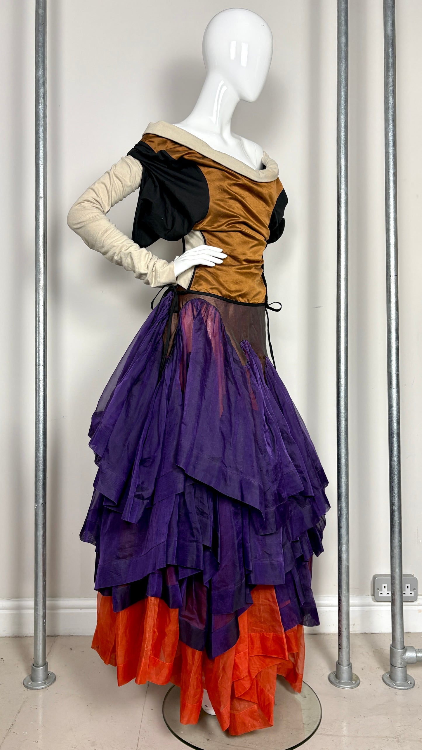 Vivienne Westwood S/S 2003 'street theatre' show ensemble