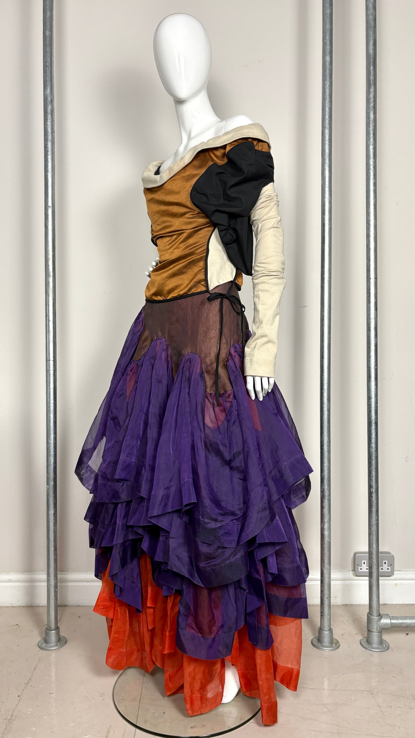 Vivienne Westwood S/S 2003 'street theatre' show ensemble