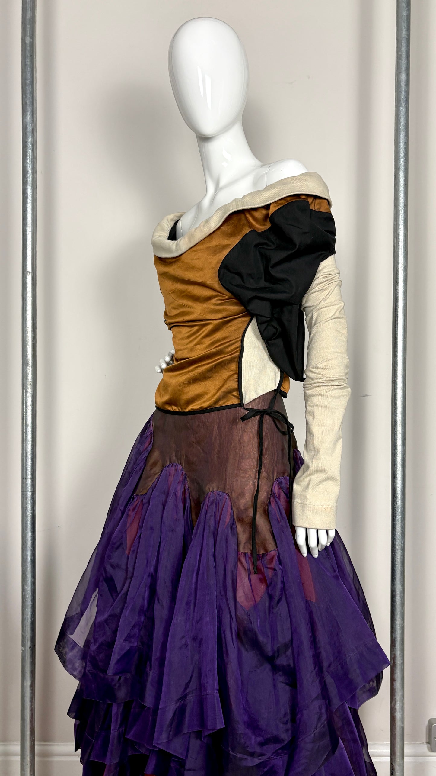 Vivienne Westwood S/S 2003 'street theatre' show ensemble