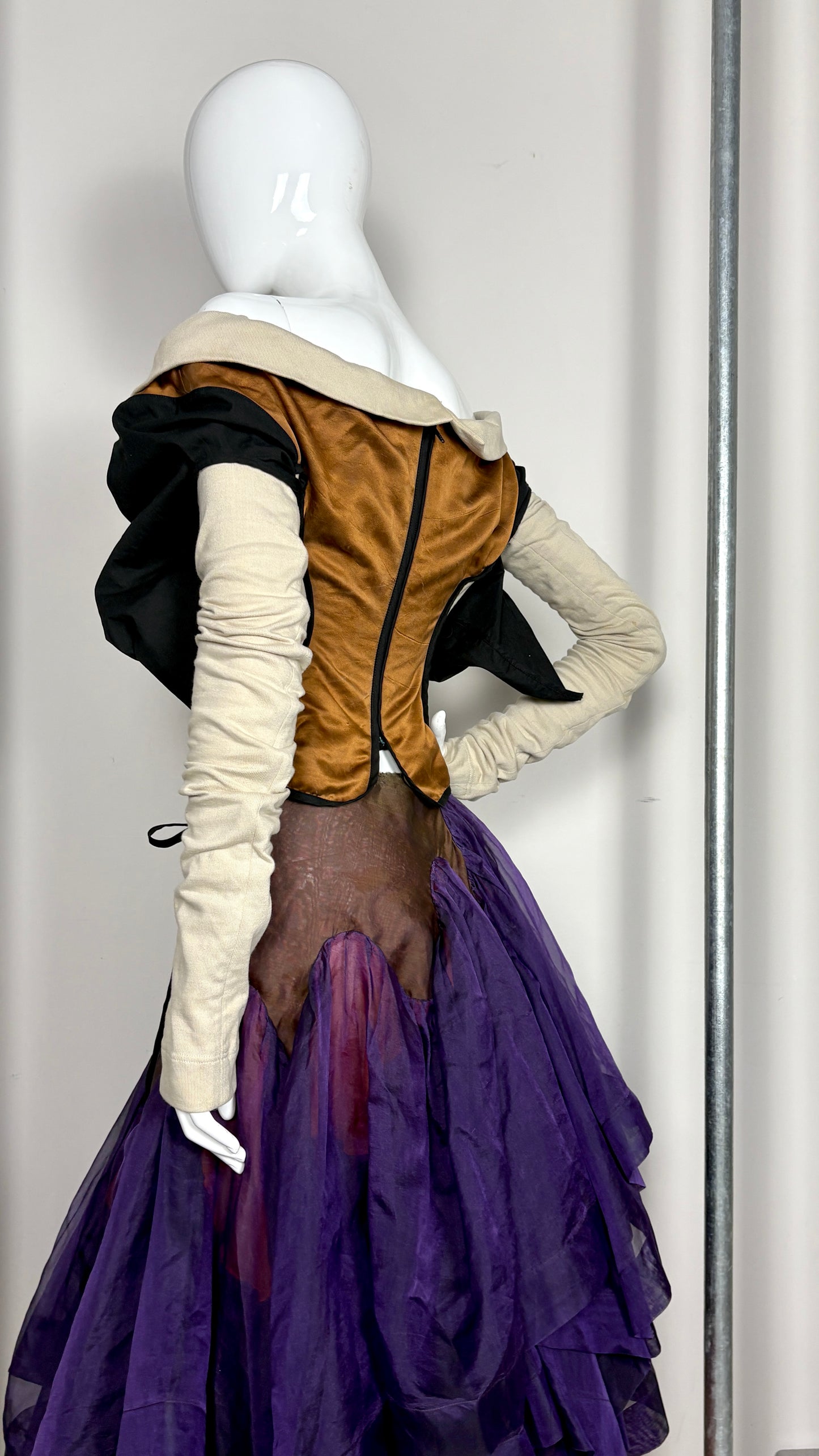 Vivienne Westwood S/S 2003 'street theatre' show ensemble