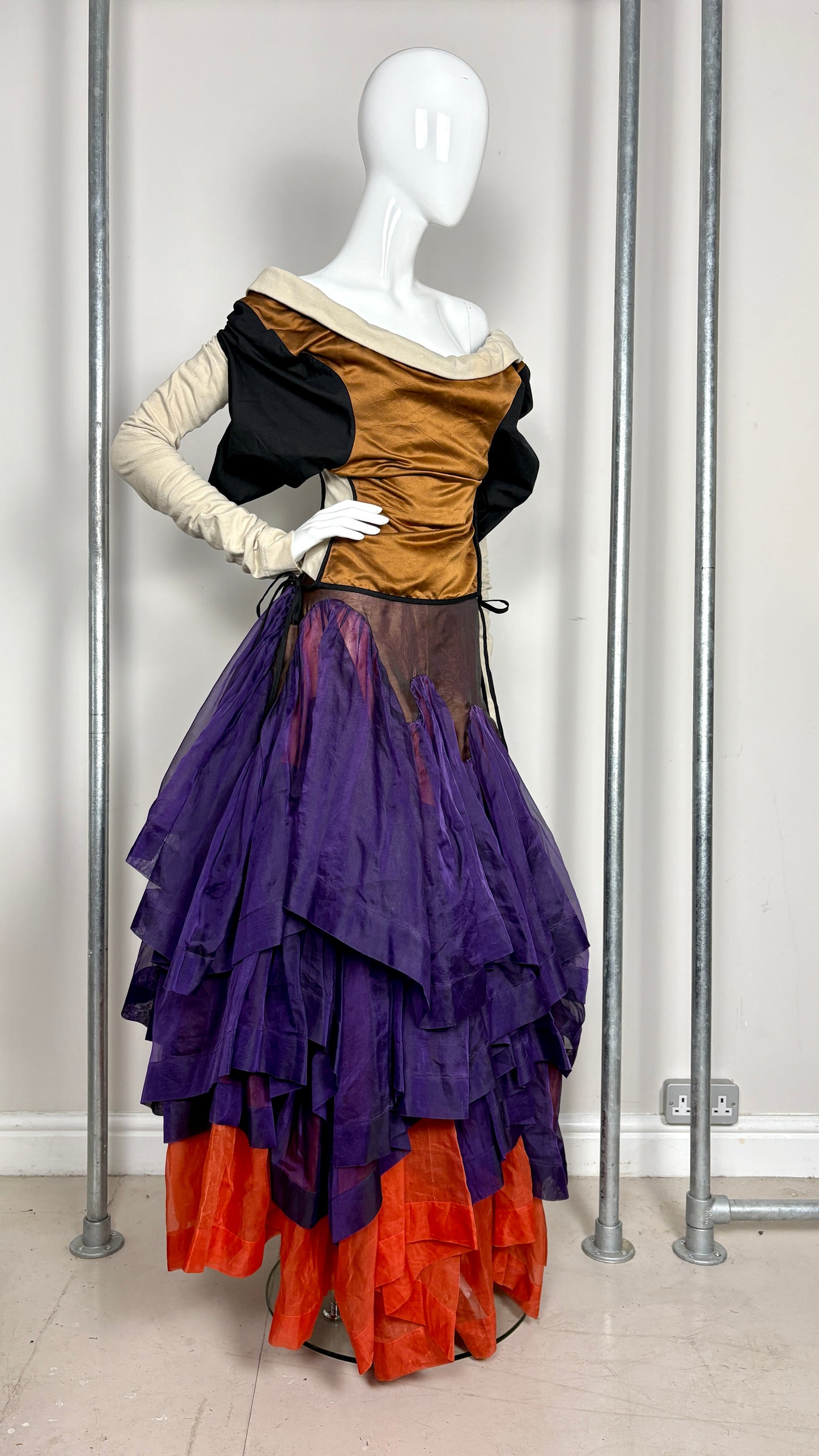 Vivienne Westwood S/S 2003 'street theatre' show ensemble