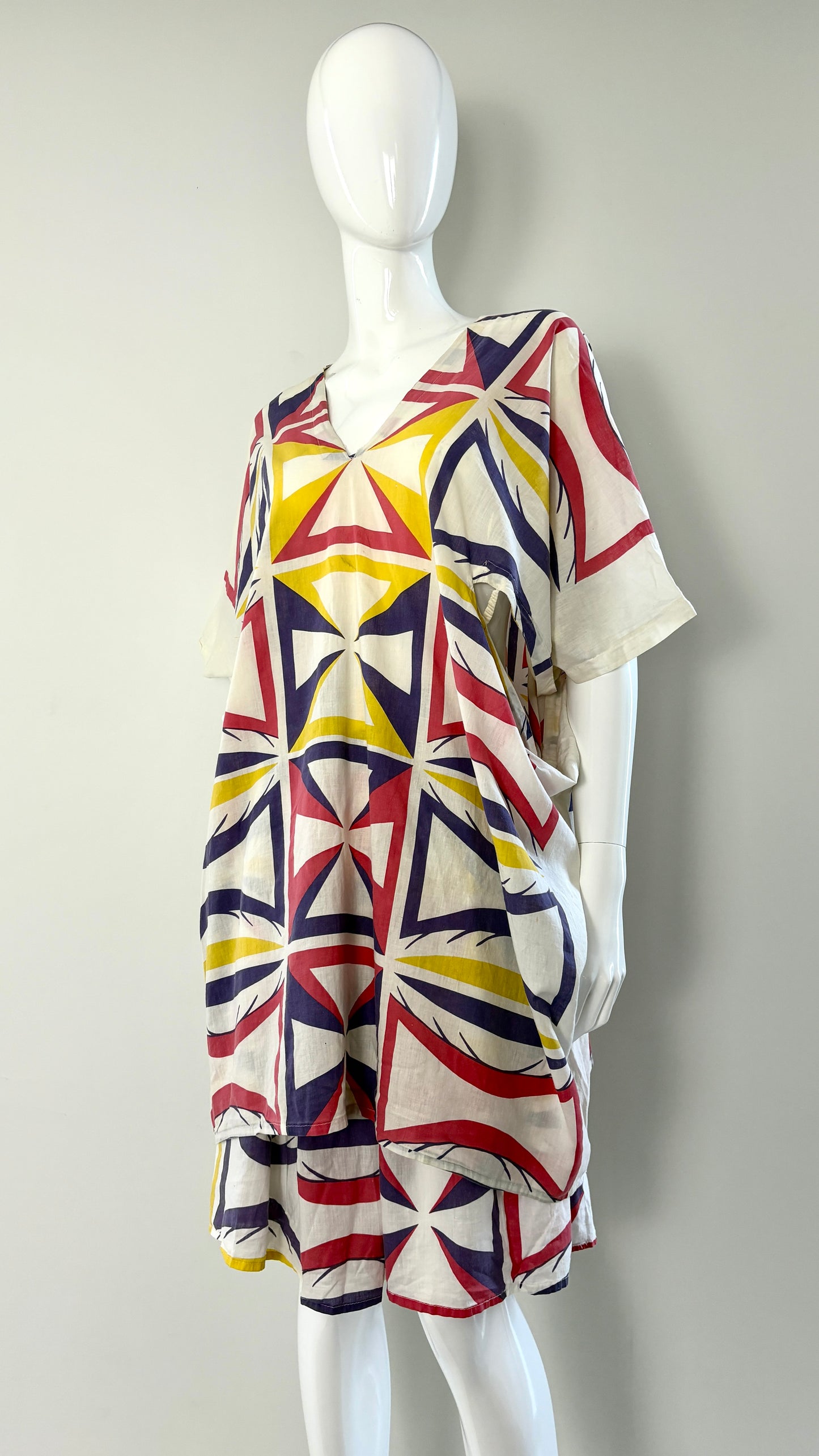 Vivienne Westwood & Malcolm Mclaren S/S 1983 'savage' Navajo print ensemble