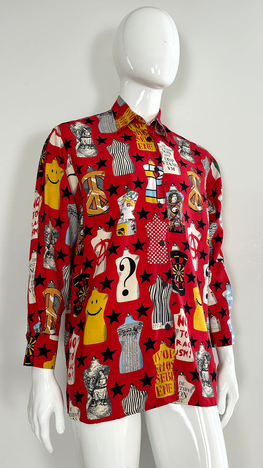 Moschino jeans mannequin shirt