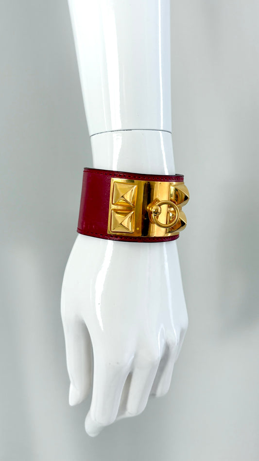 Hermès collier de chien bracelet