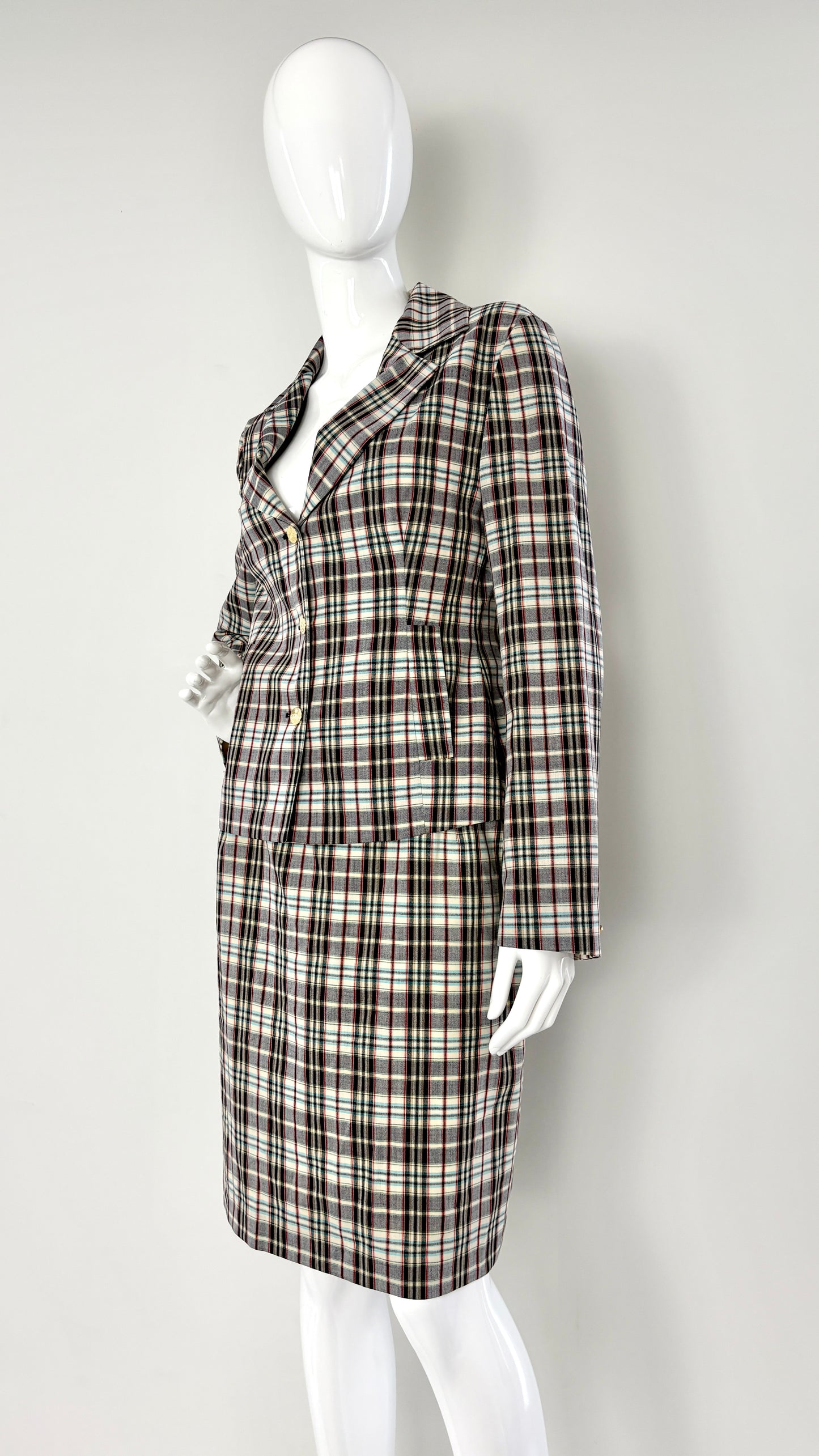 Vivienne Westwood plaid suit