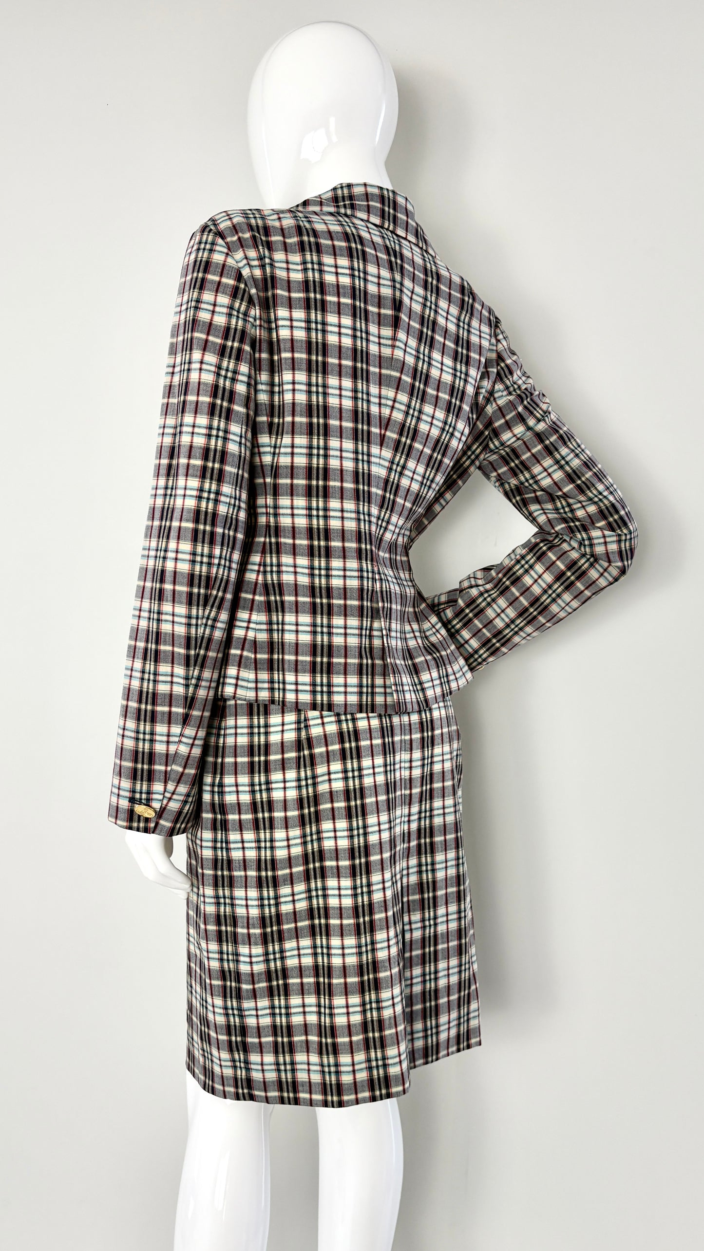 Vivienne Westwood plaid suit