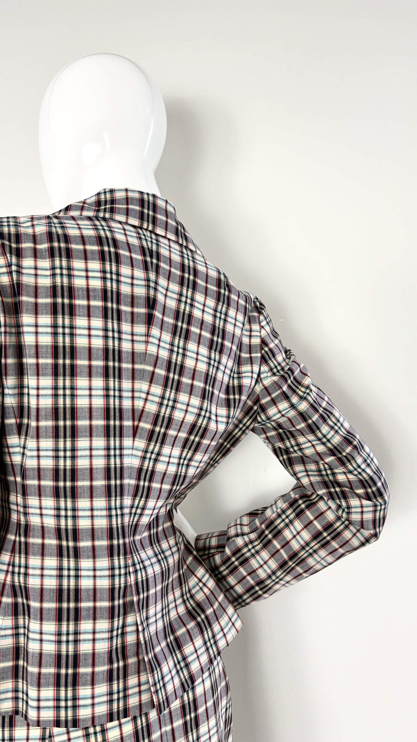 Vivienne Westwood plaid suit