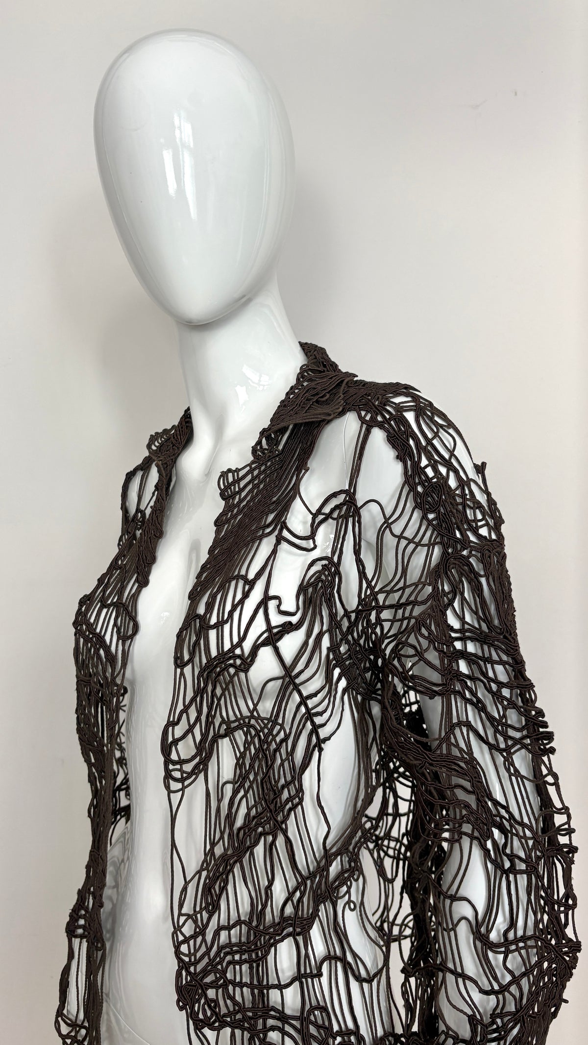 Claude Montana string knit jacket