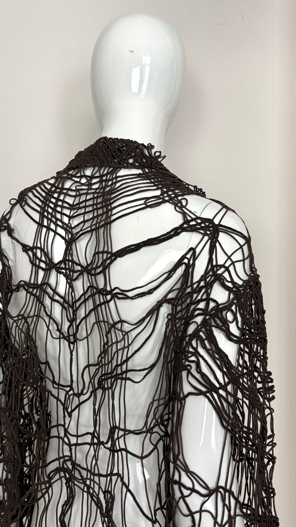 Claude Montana string knit jacket