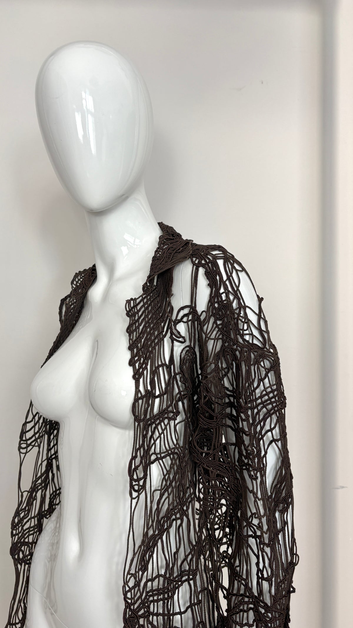 Claude Montana string knit jacket