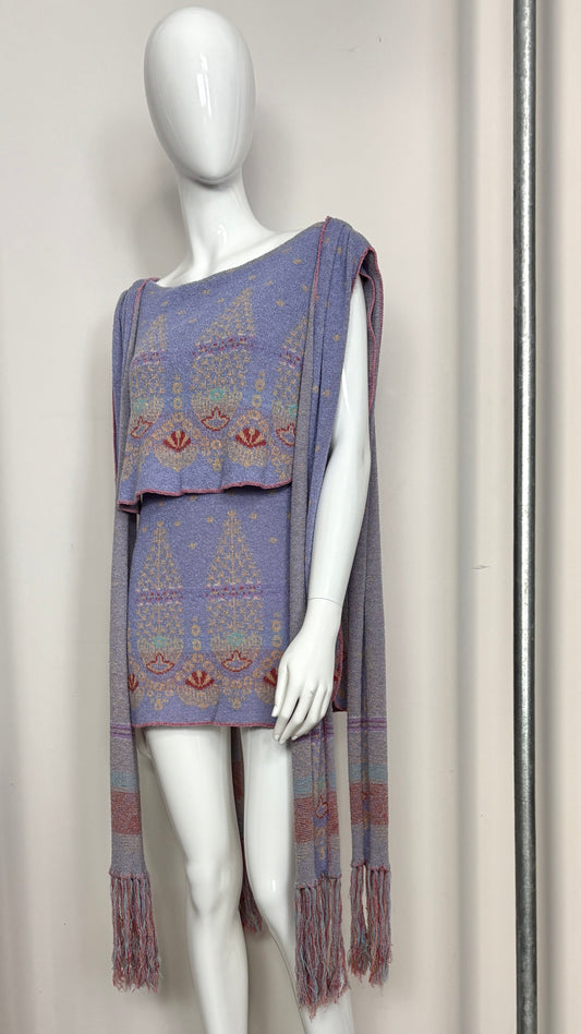 Bill Gibb 1976 knit ensemble