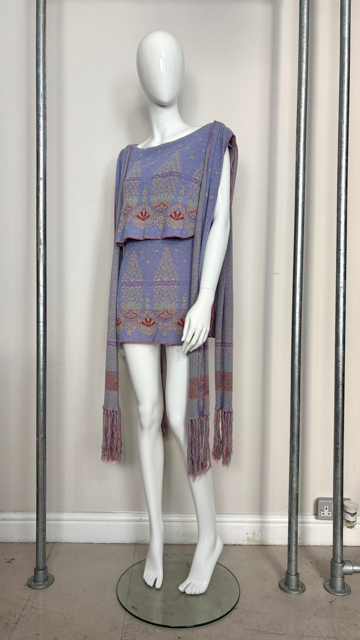 Bill Gibb 1976 knit ensemble