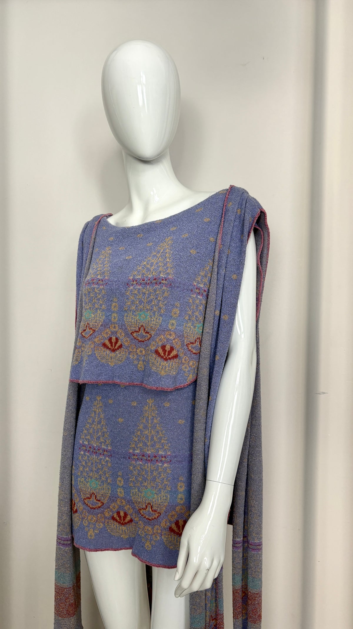 Bill Gibb 1976 knit ensemble