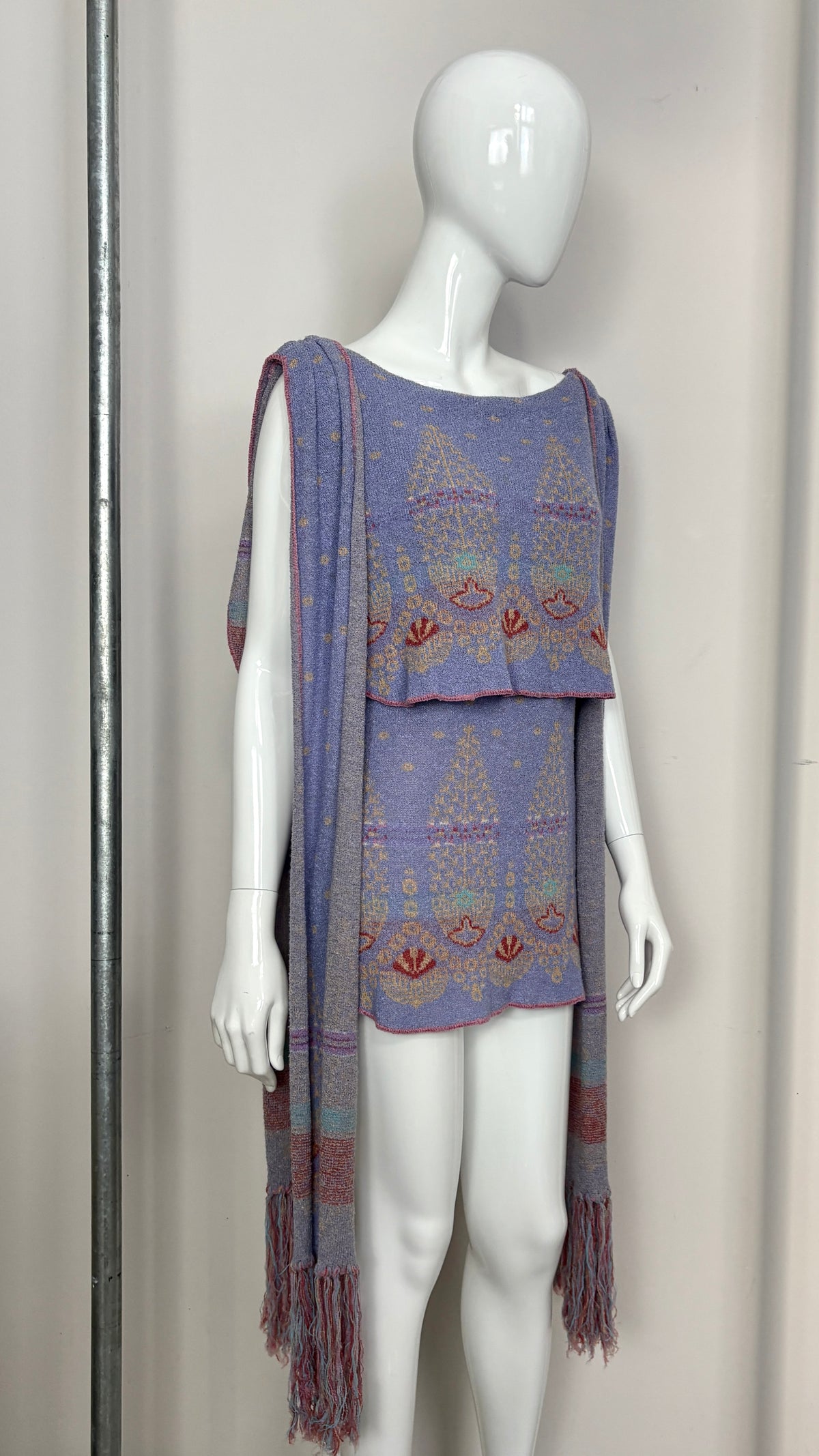 Bill Gibb 1976 knit ensemble