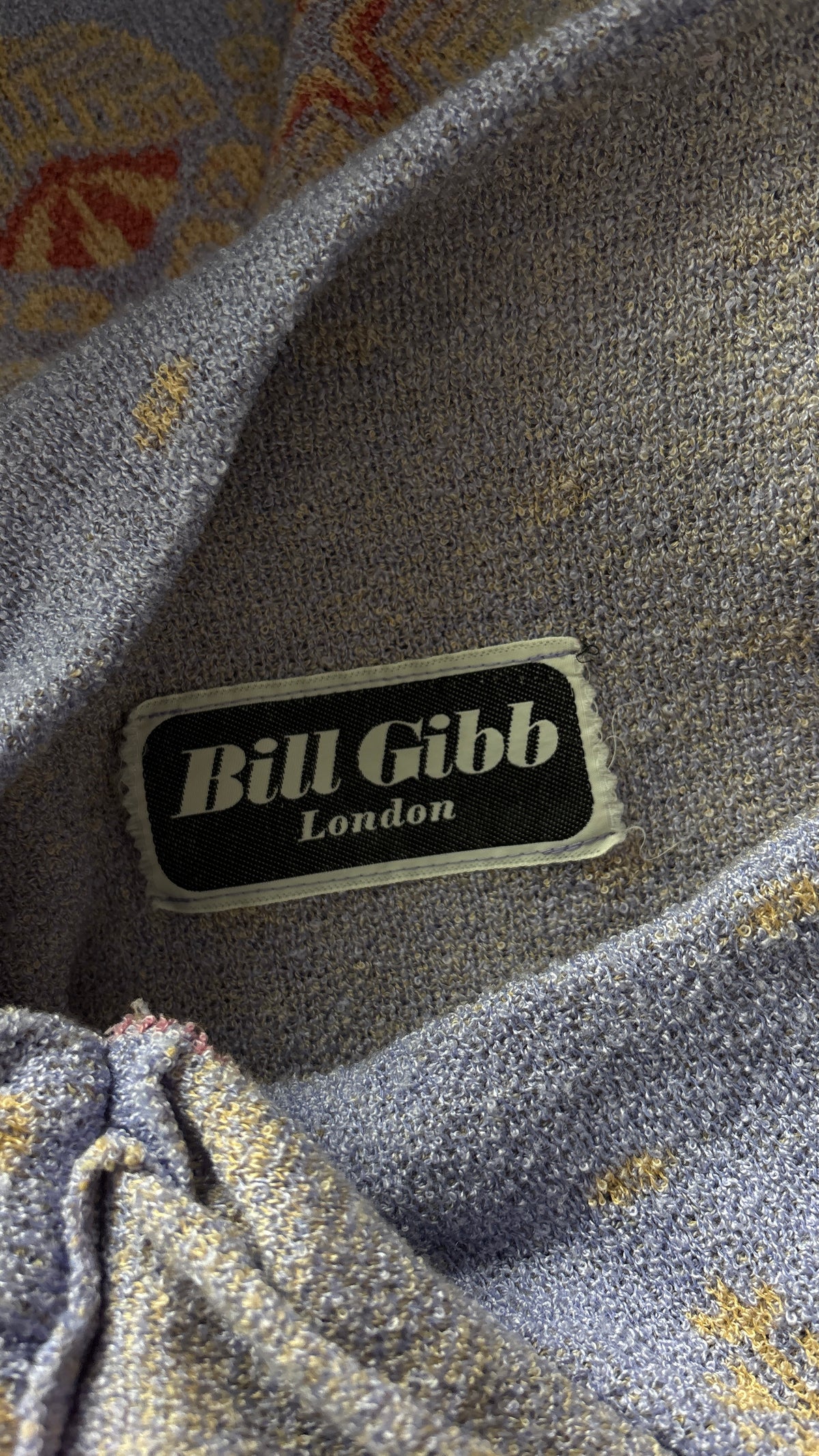 Bill Gibb 1976 knit ensemble