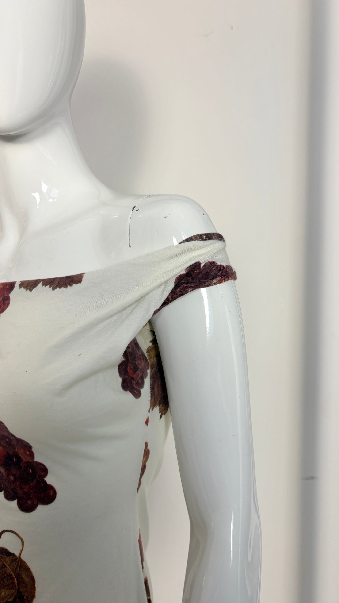 Vivienne Westwood S/S 1997 'Vive La Bagatelle' grape print top