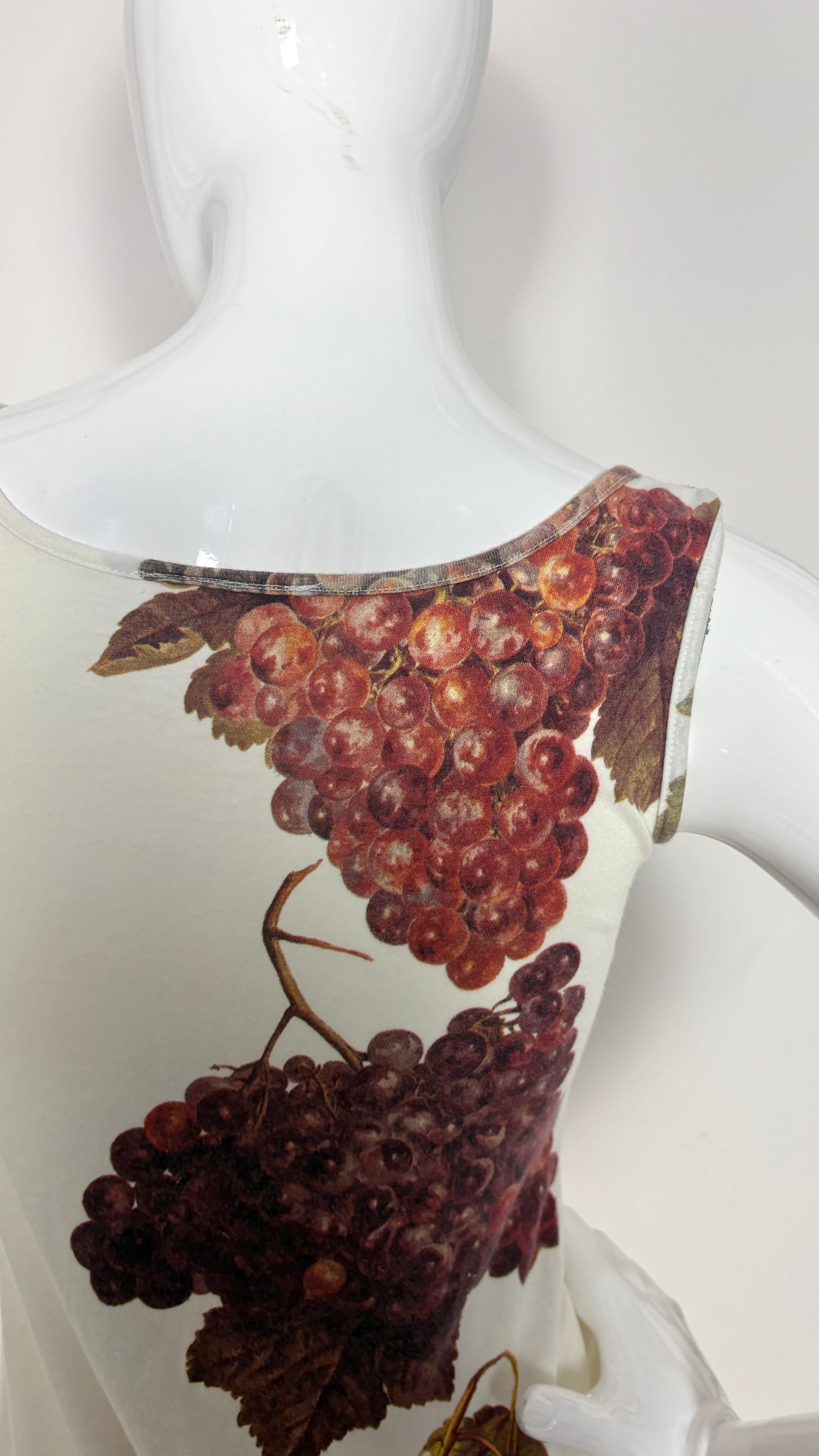 Vivienne Westwood S/S 1997 'Vive La Bagatelle' grape print top