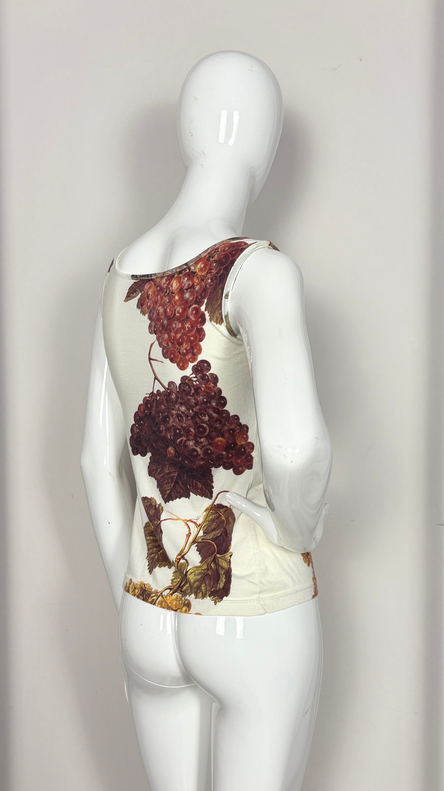 Vivienne Westwood S/S 1997 'Vive La Bagatelle' grape print top