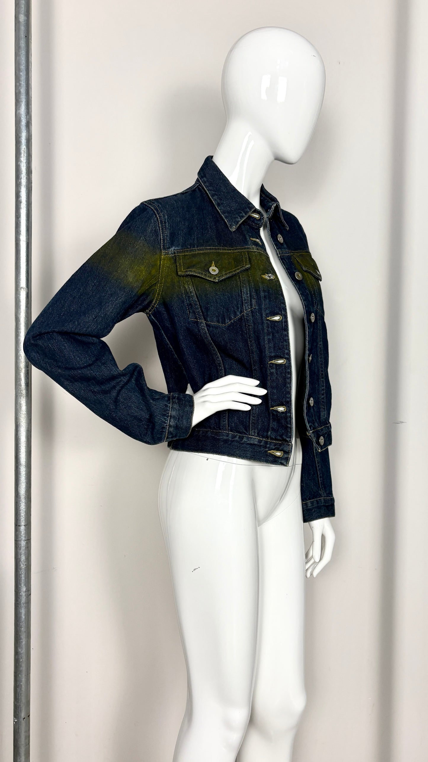 Alexander McQueen S/S 1997 denim jacket