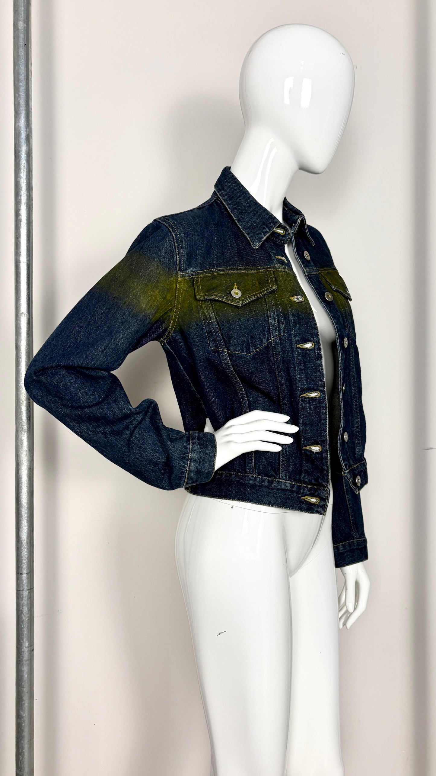 Alexander McQueen S/S 1997 denim jacket