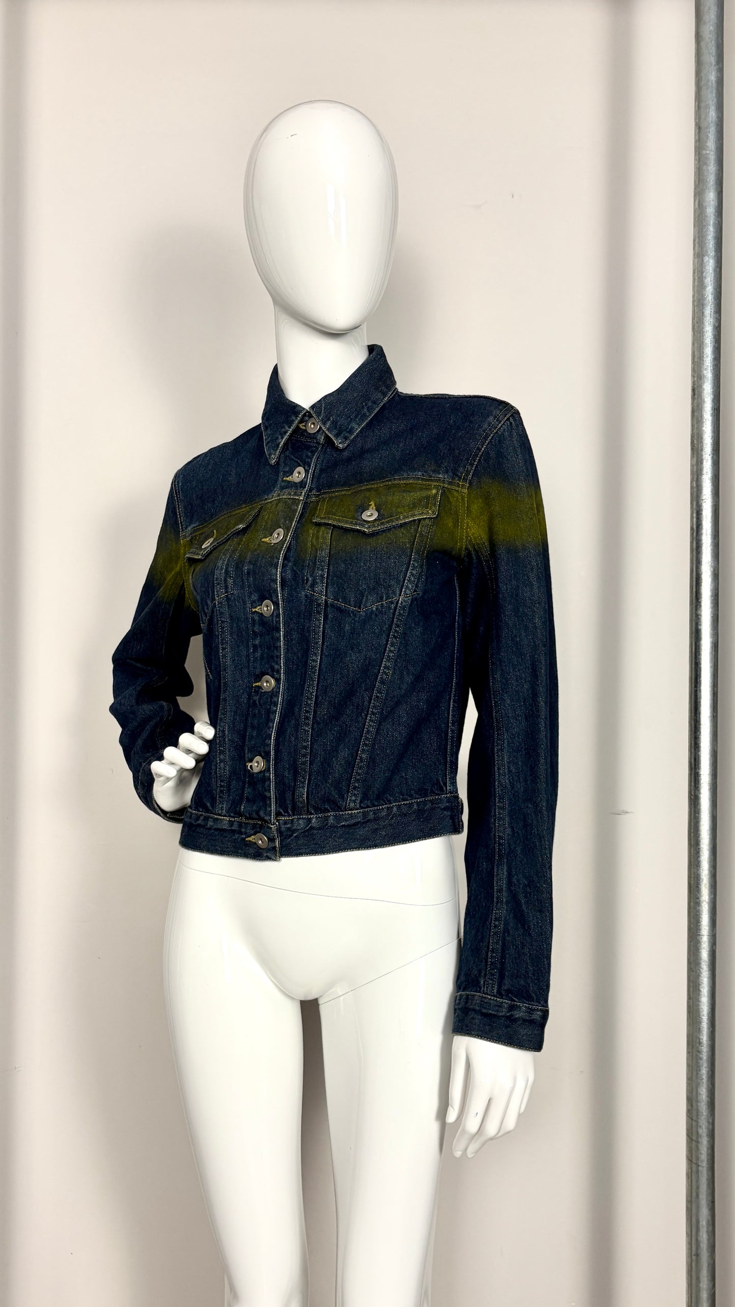Alexander McQueen S/S 1997 denim jacket