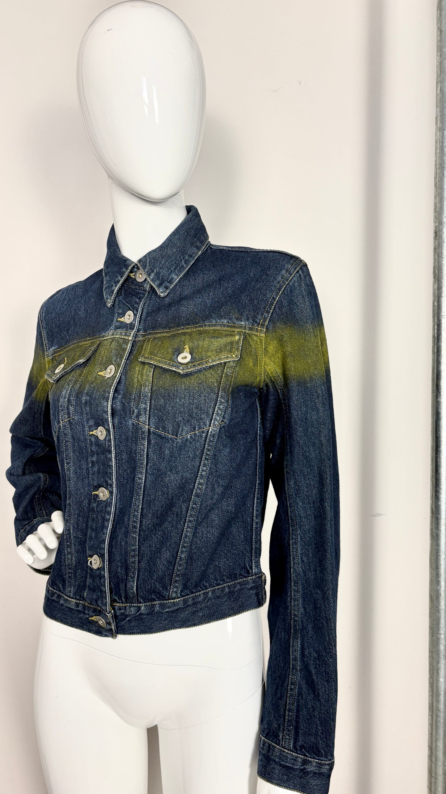 Alexander McQueen S/S 1997 denim jacket