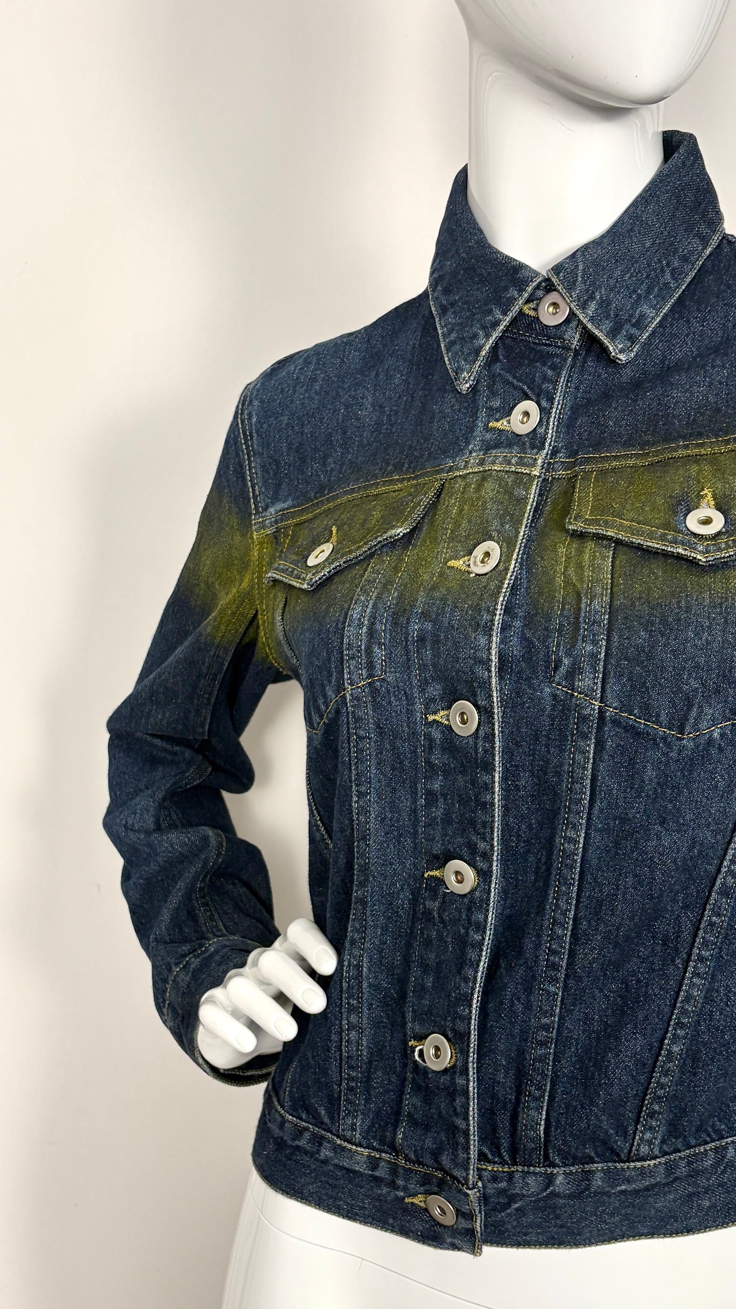 Alexander McQueen S/S 1997 denim jacket