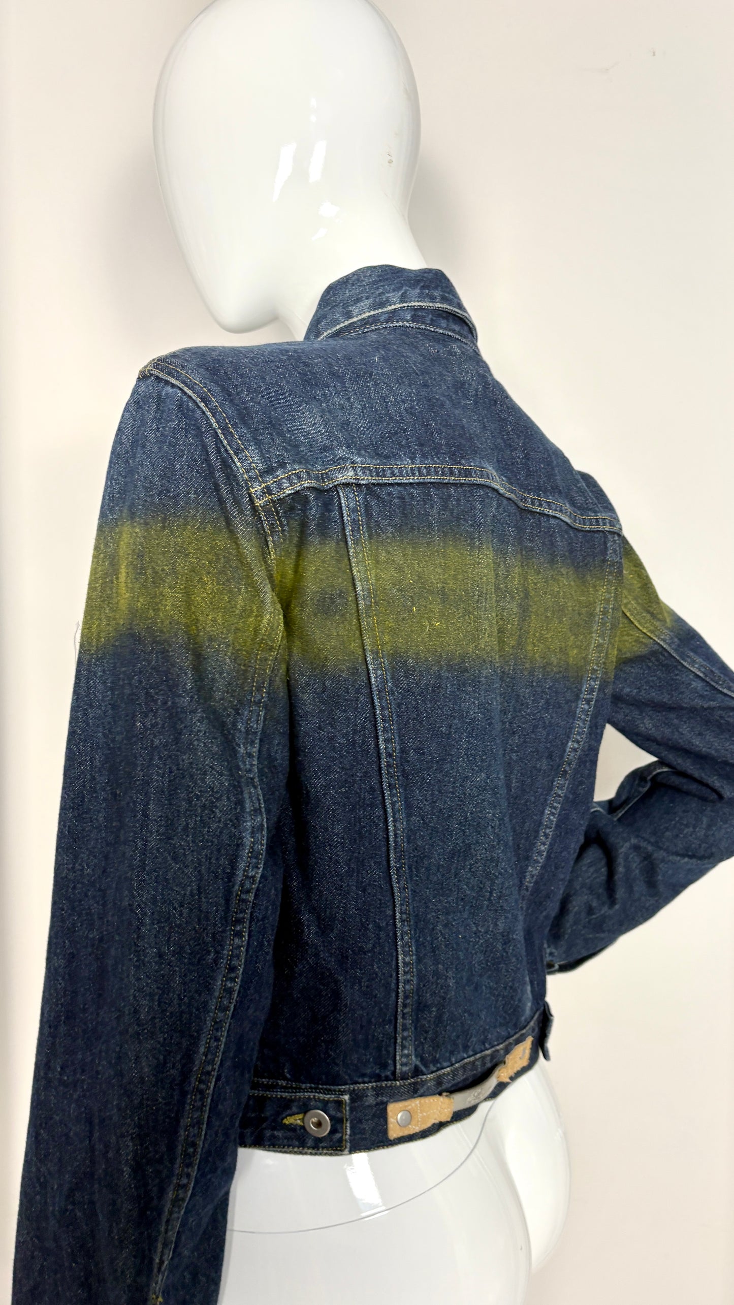 Alexander McQueen S/S 1997 denim jacket