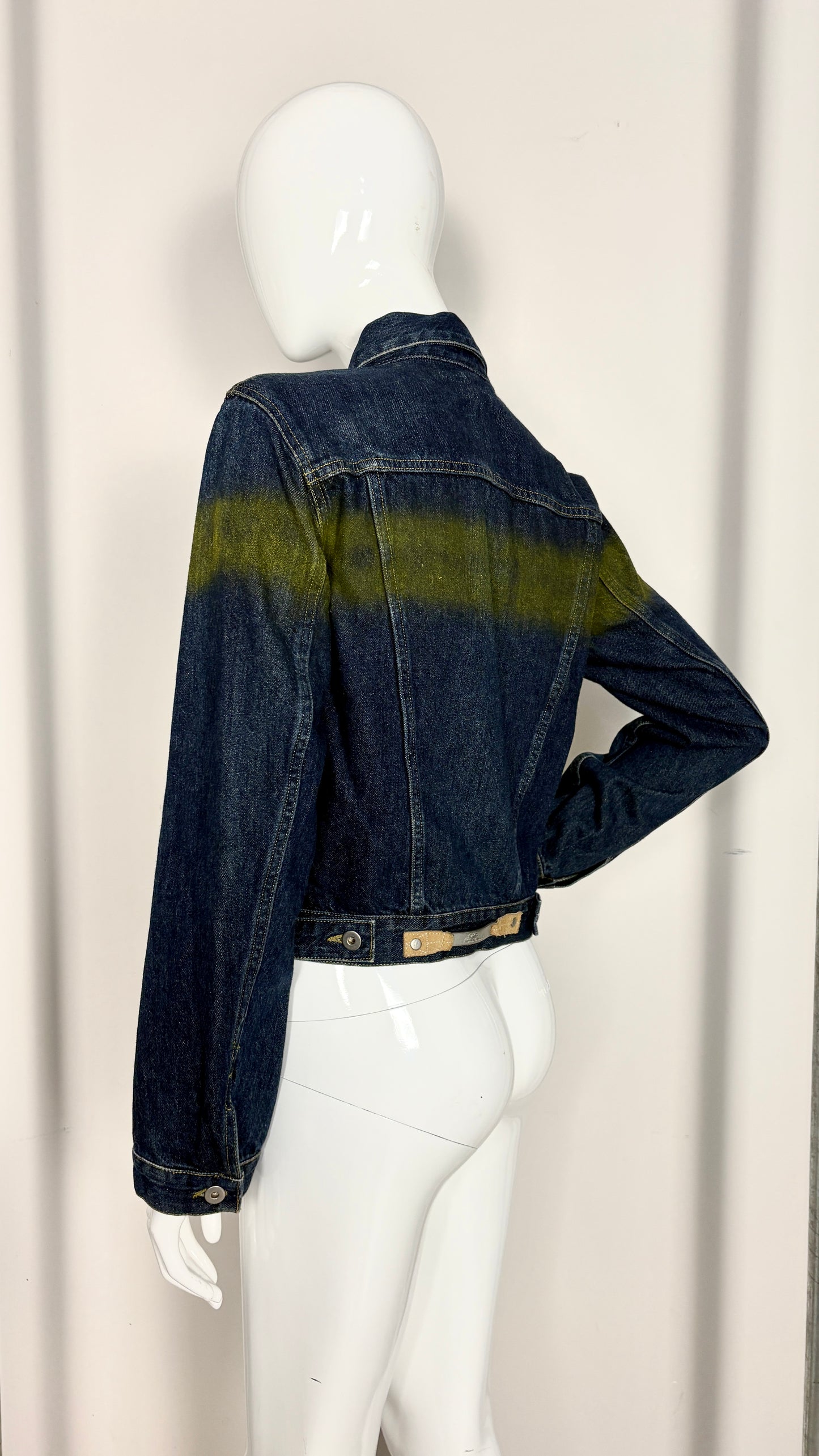 Alexander McQueen S/S 1997 denim jacket