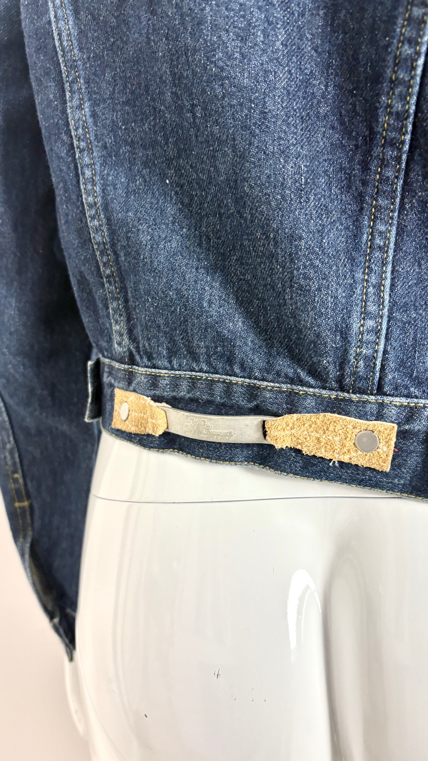 Alexander McQueen S/S 1997 denim jacket