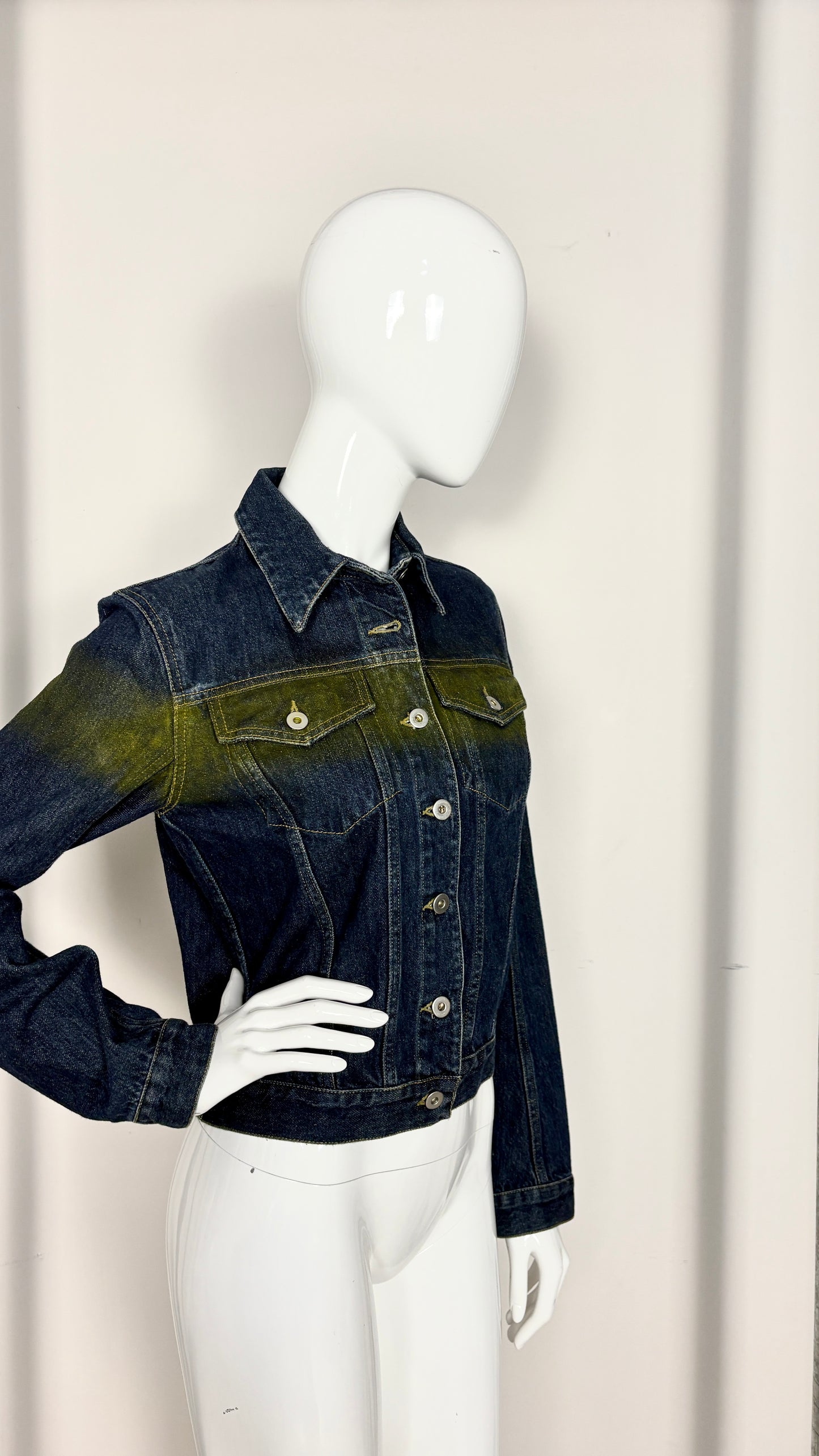 Alexander McQueen S/S 1997 denim jacket