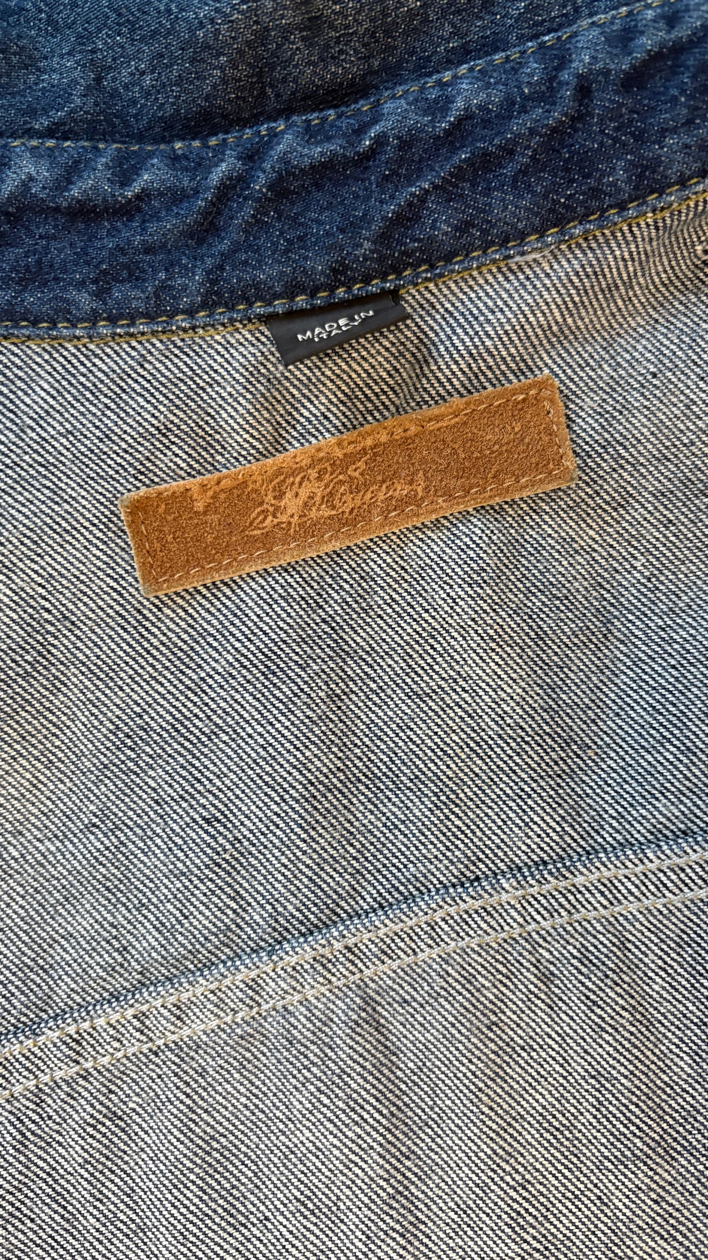 Alexander McQueen S/S 1997 denim jacket